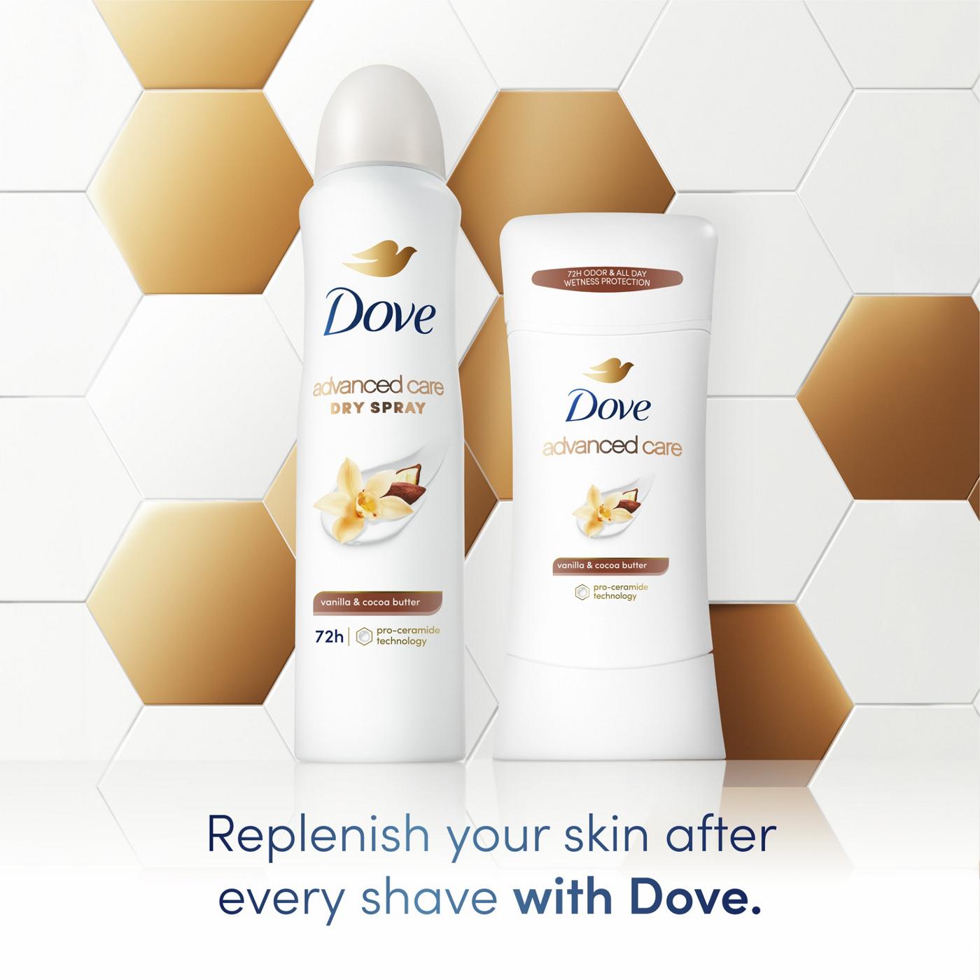 Dove Advanced Care Antiperspirant Deodorant - Vanilla & Cocoa Butter; image 8 of 13