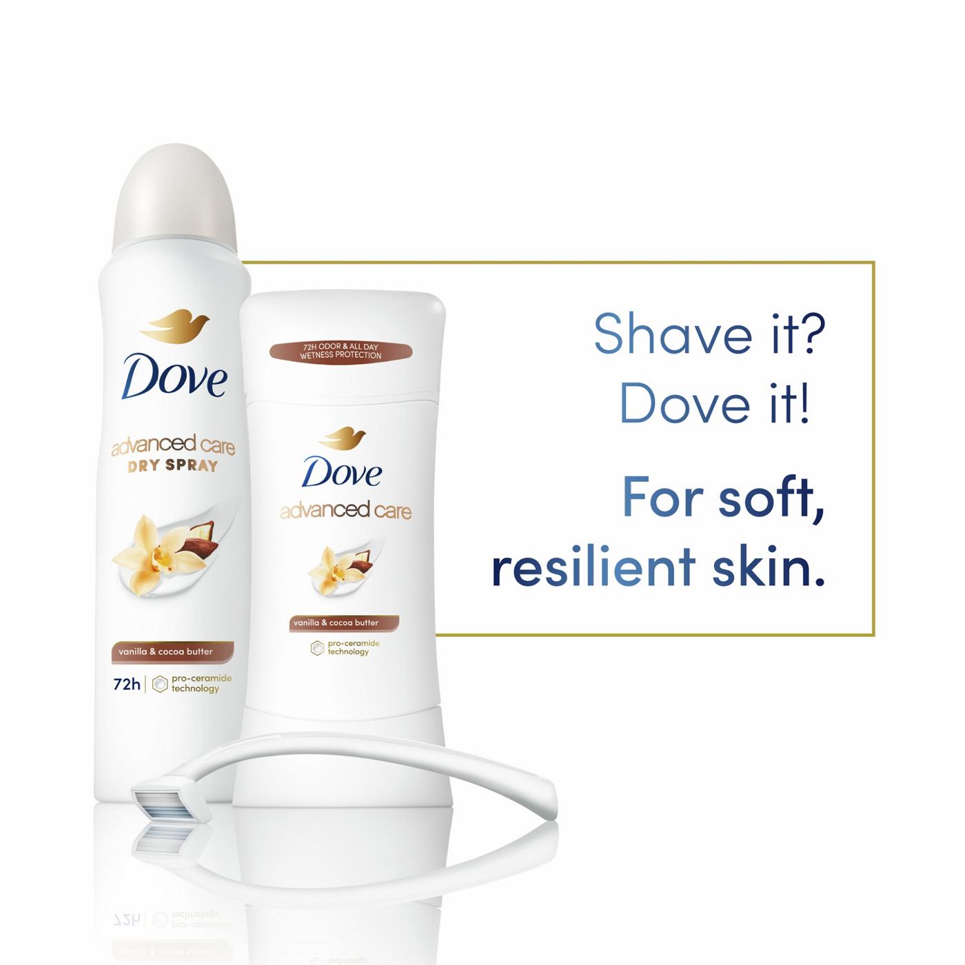 Dove Advanced Care Antiperspirant Deodorant - Vanilla & Cocoa Butter; image 9 of 13