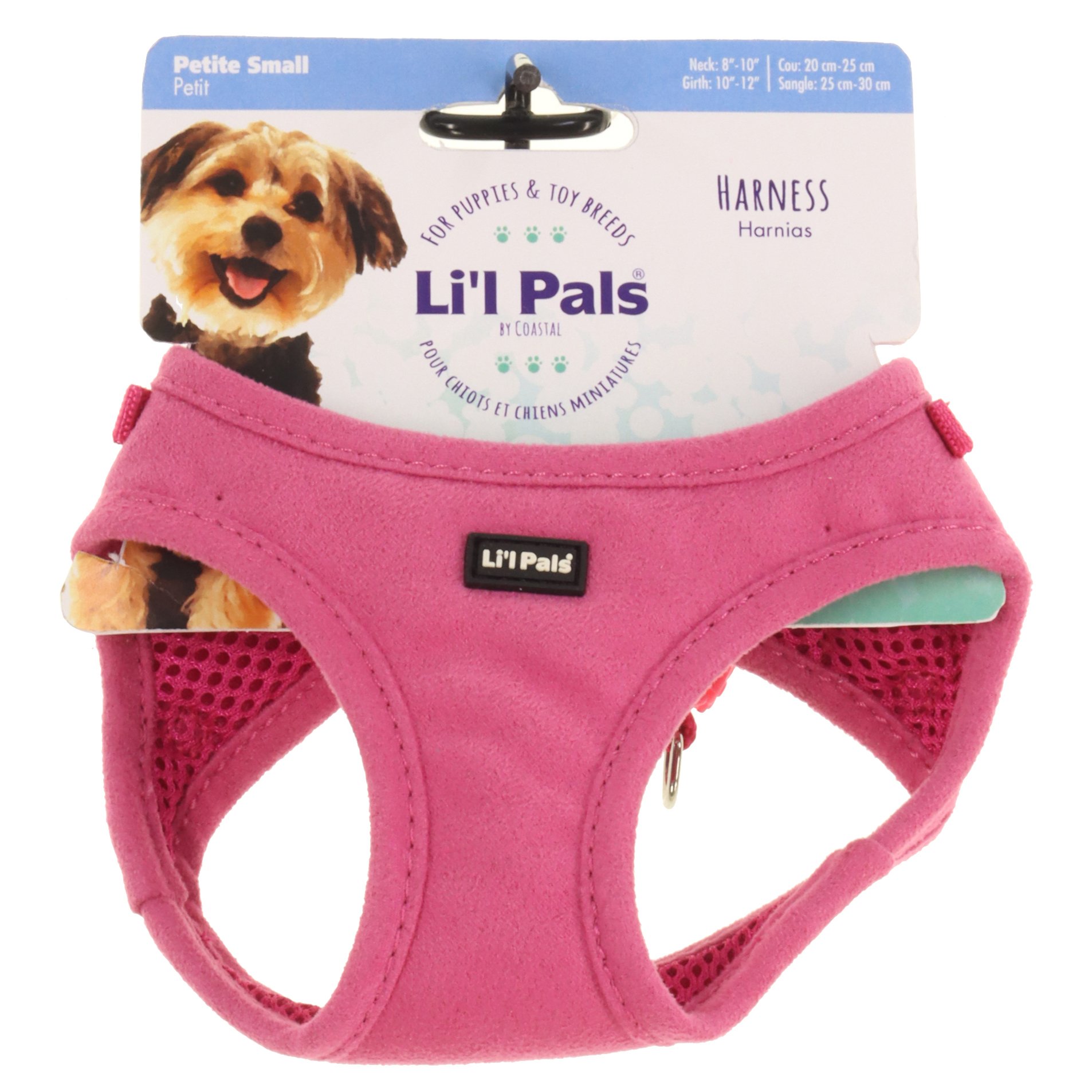 Lil Pals Microfiber Harness Pink