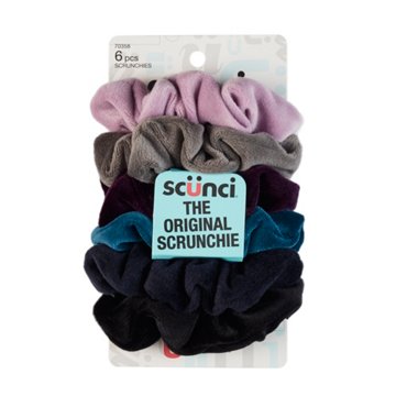 Scunci Velour Scrunchies