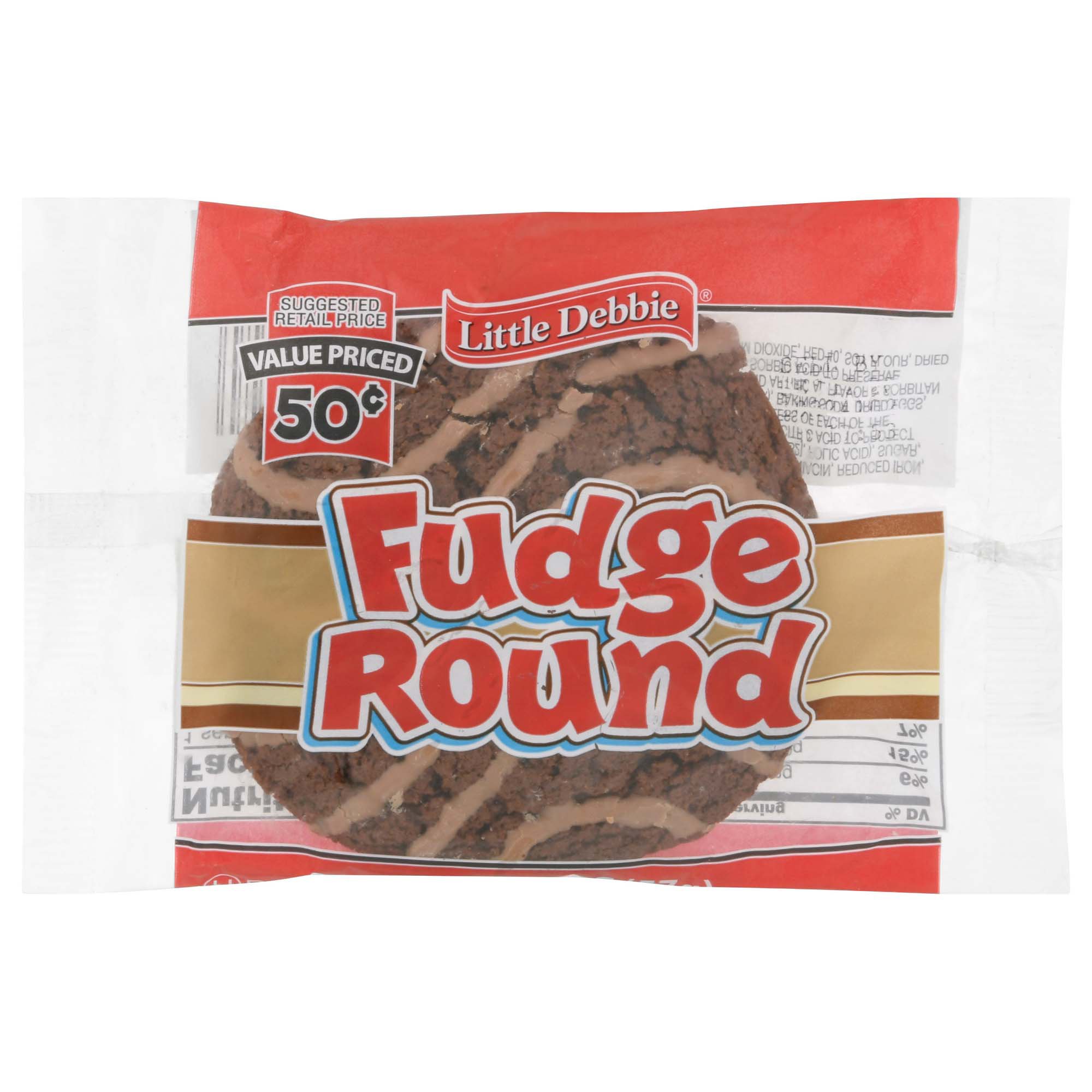 Little Debbie Fudge Round, Single Serving - Shop Snack Cakes At H-E-B