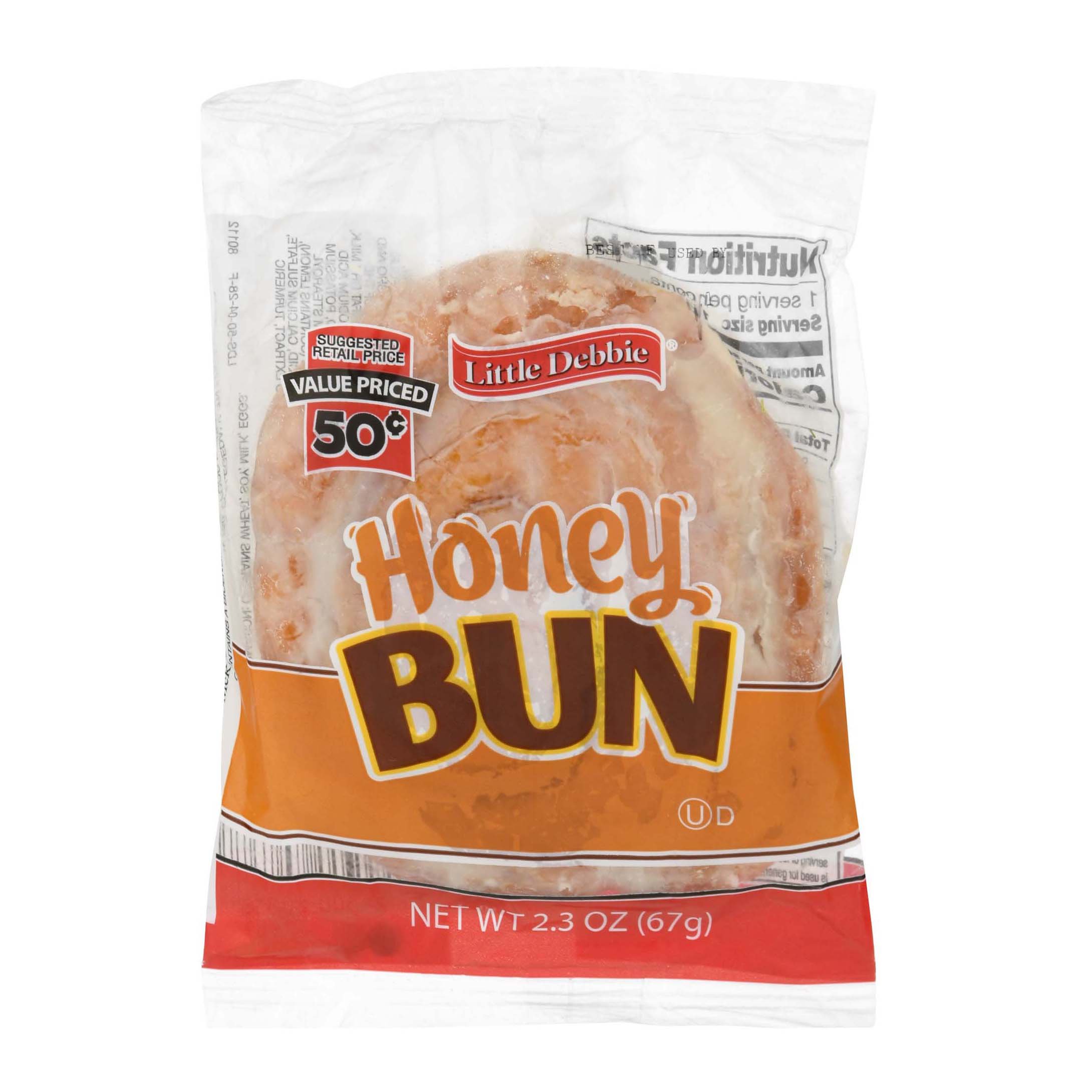 Little Debbie Glazed Honey Bun, Single Serving Shop Snacks & Candy at HEB
