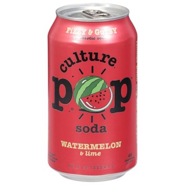 Culture POP Probiotic Soda - Watermelon Lime & Rosemary
