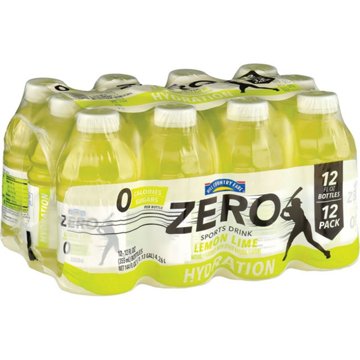 Hill Country Fare Lemon Lime Zero Sports Drink 12 pk Bottles, 12 oz