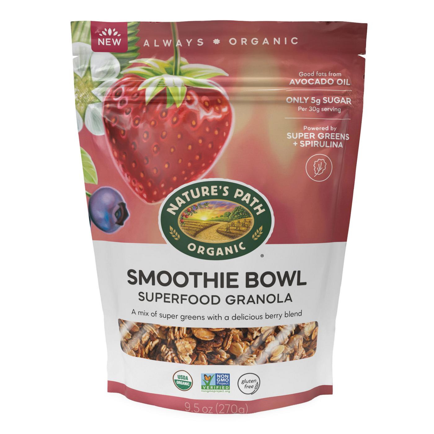Nature's Path Smoothie Bowl Superfood Granola; image 1 of 5