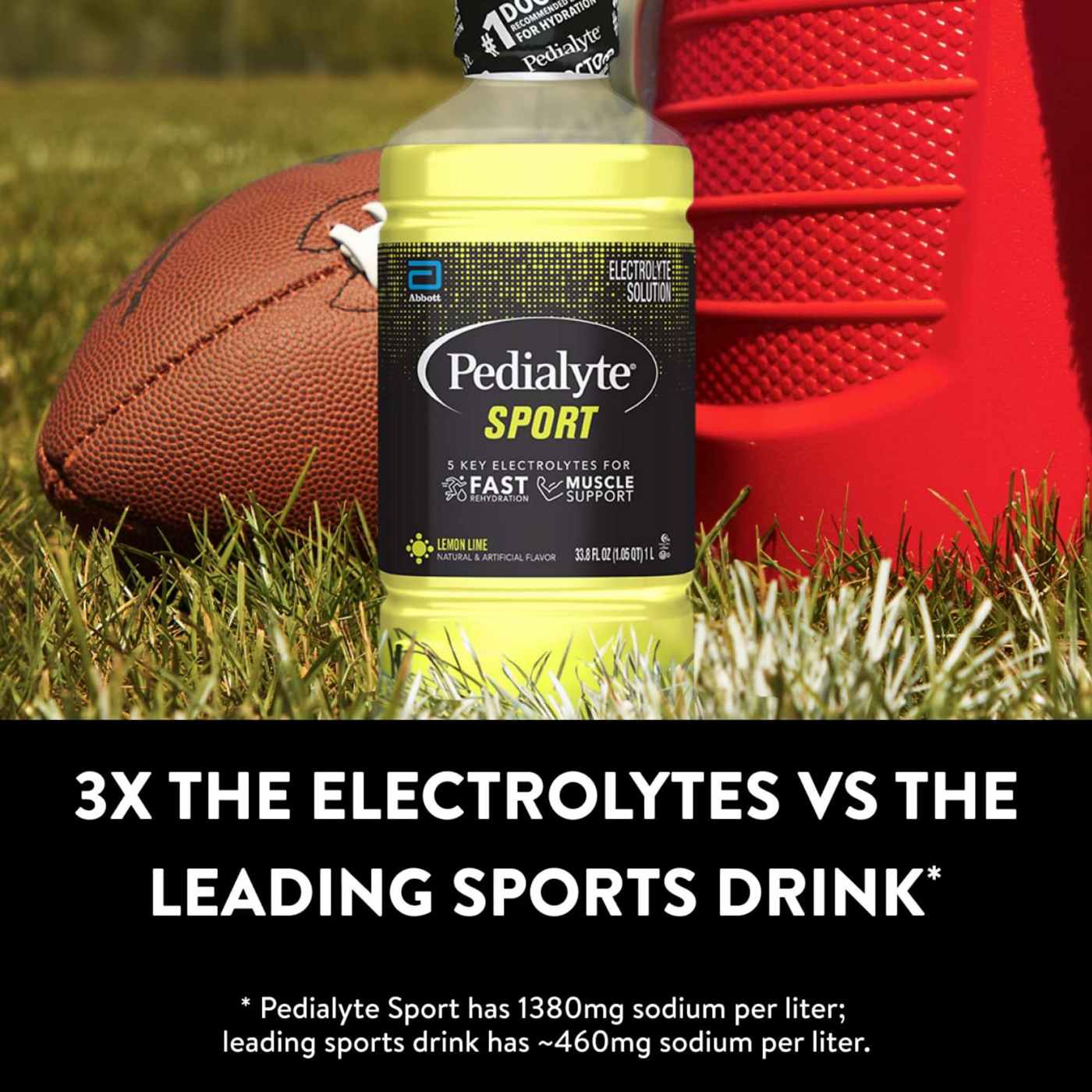 Pedialyte Sport Electrolyte Solution - Lemon Lime; image 2 of 12