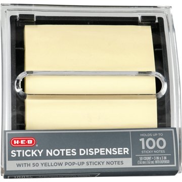 H-E-B Sticky Notes Dispenser Set