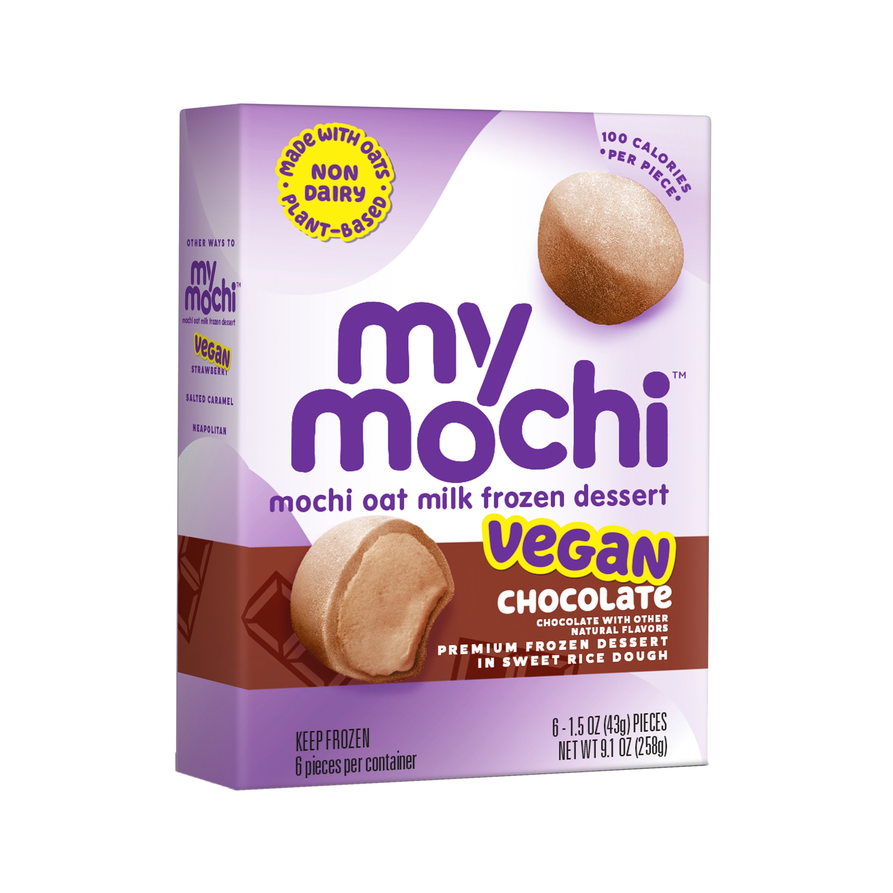 My Mochi Chocolate Mochi Cashew Cream Frozen Desserts Shop Ice Cream At H E B