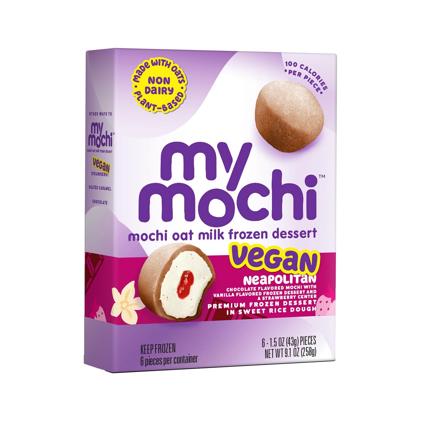 My/Mochi Vegan Neapolitan Mochi Oat Milk Frozen Desserts - Shop