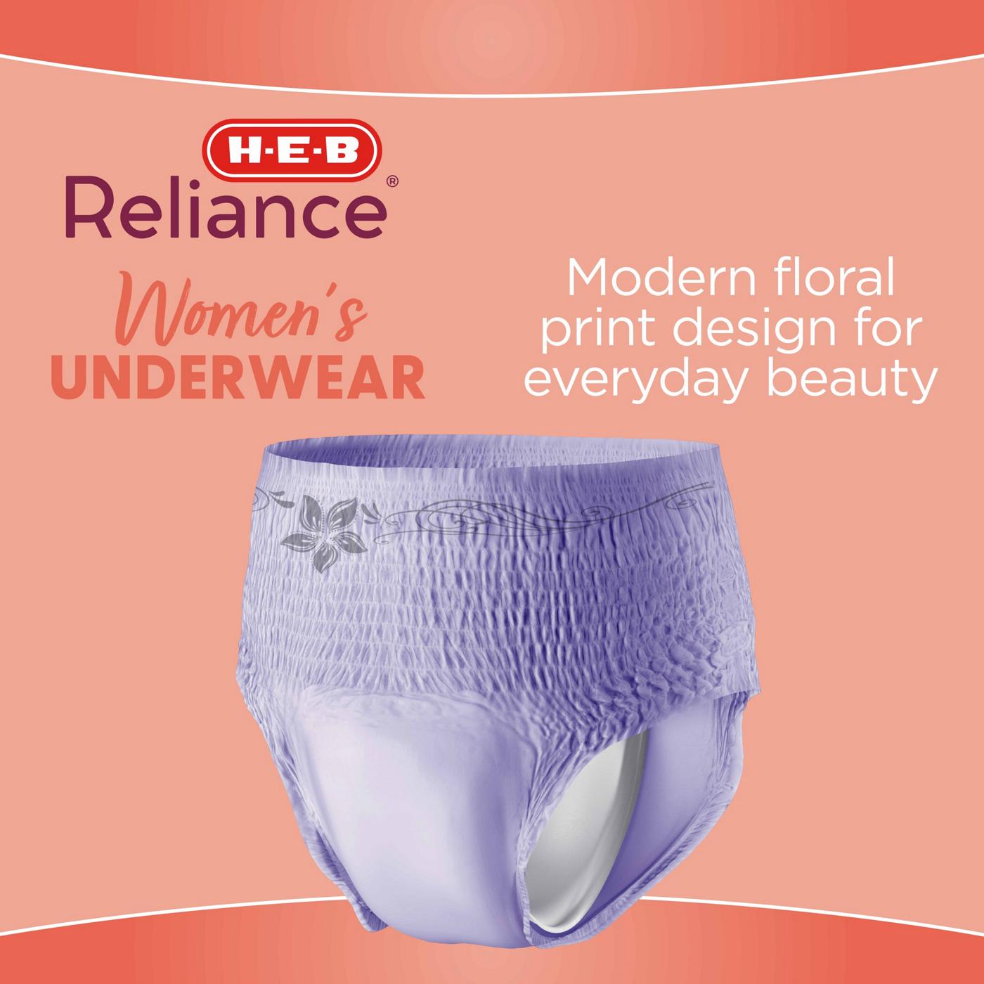 H-E-B Reliance Women's Underwear Large; image 5 of 8