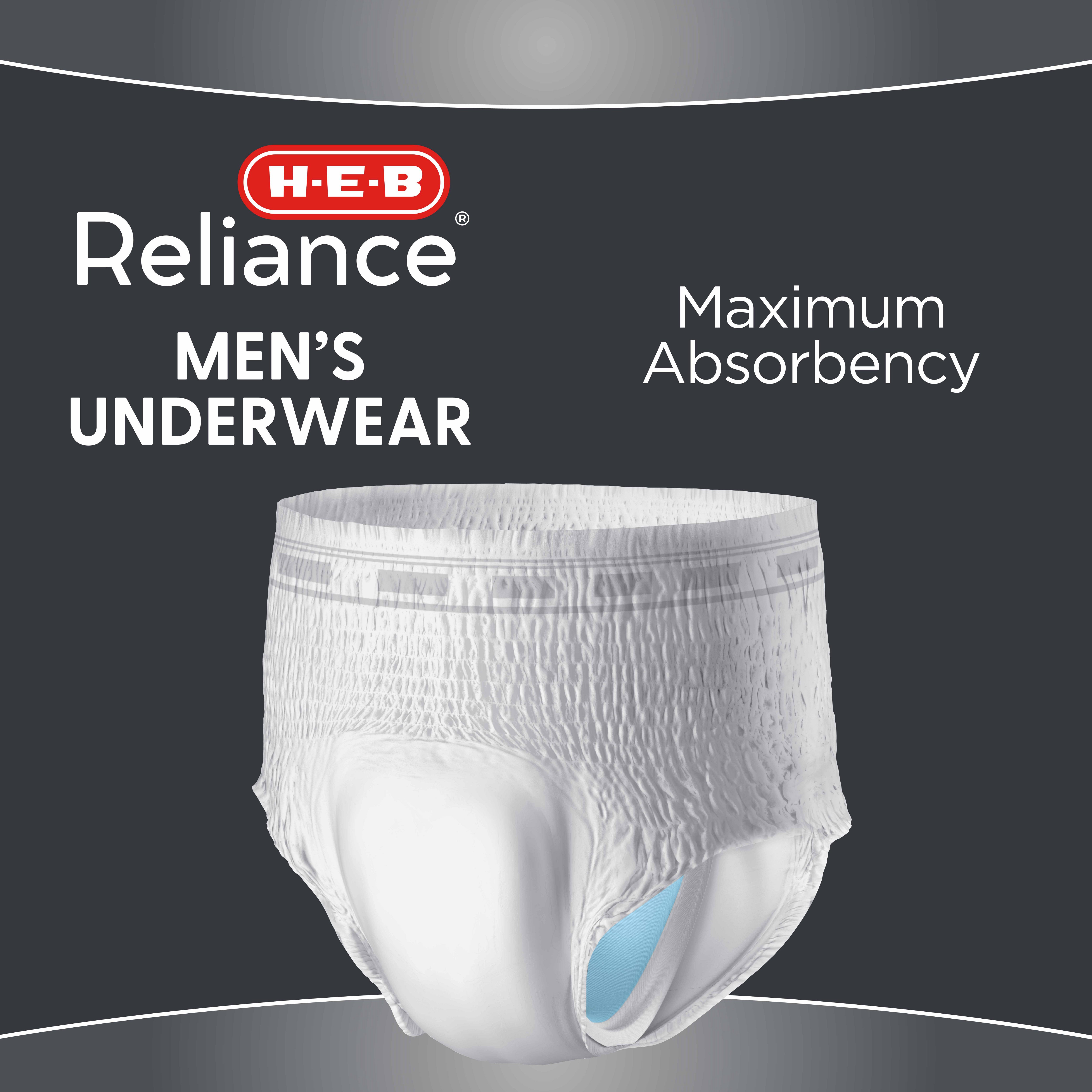 H-E-B Reliance Premium Women's Underwear L/XL - Shop Incontinence