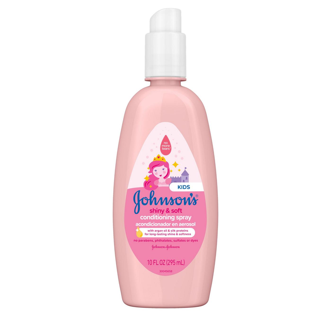 Johnson's Kids Shiny & Soft Conditioning Spray; image 1 of 6