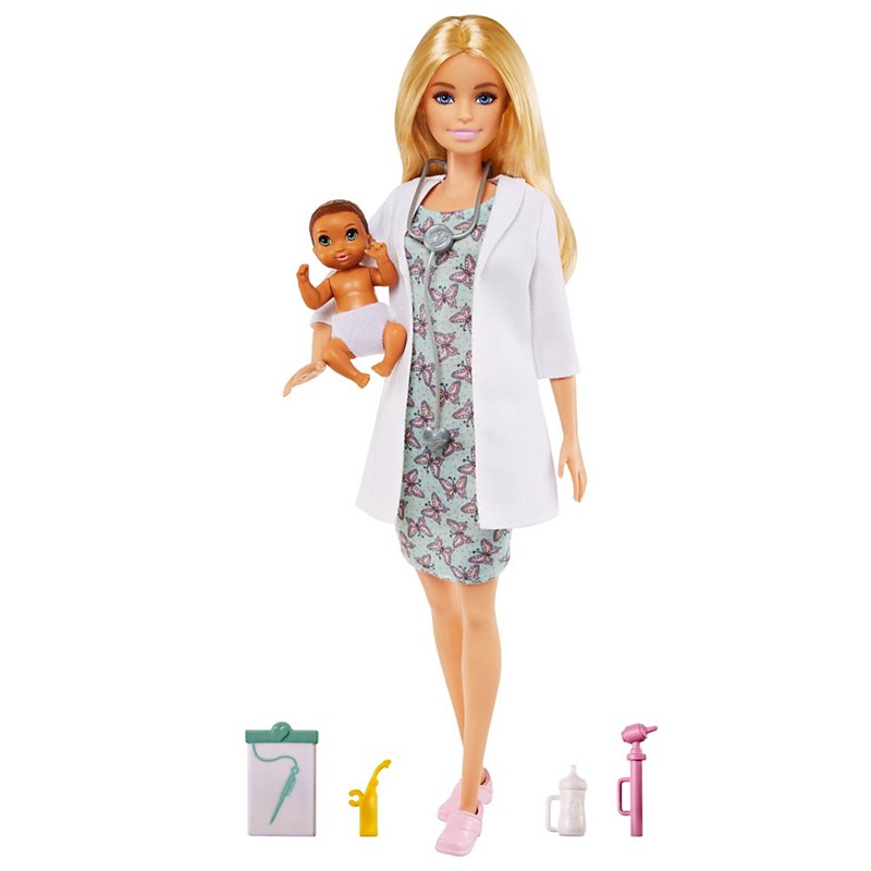 Proberen Ontoegankelijk Gronden Barbie You Can Be Anything Pediatrician Playset - Shop Toys at H-E-B