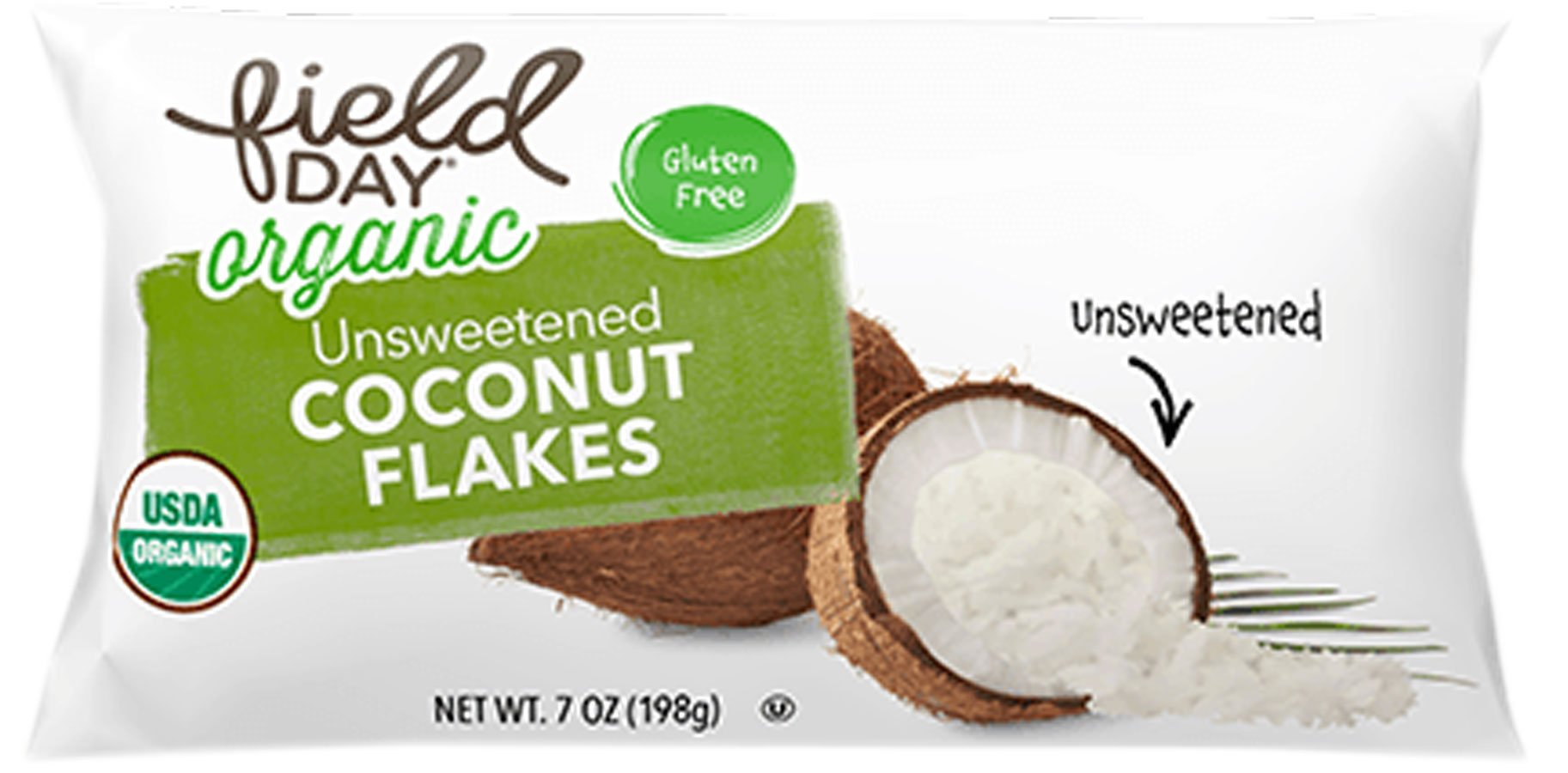 Field Day Organic Unsweetened Coconut Flakes Shop at HEB