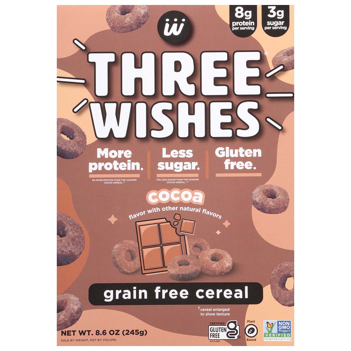 Three Wishes Grain Free Cocoa Cereal - Shop Cereal at H-E-B