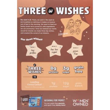 Three Wishes Grain Free Cocoa Cereal