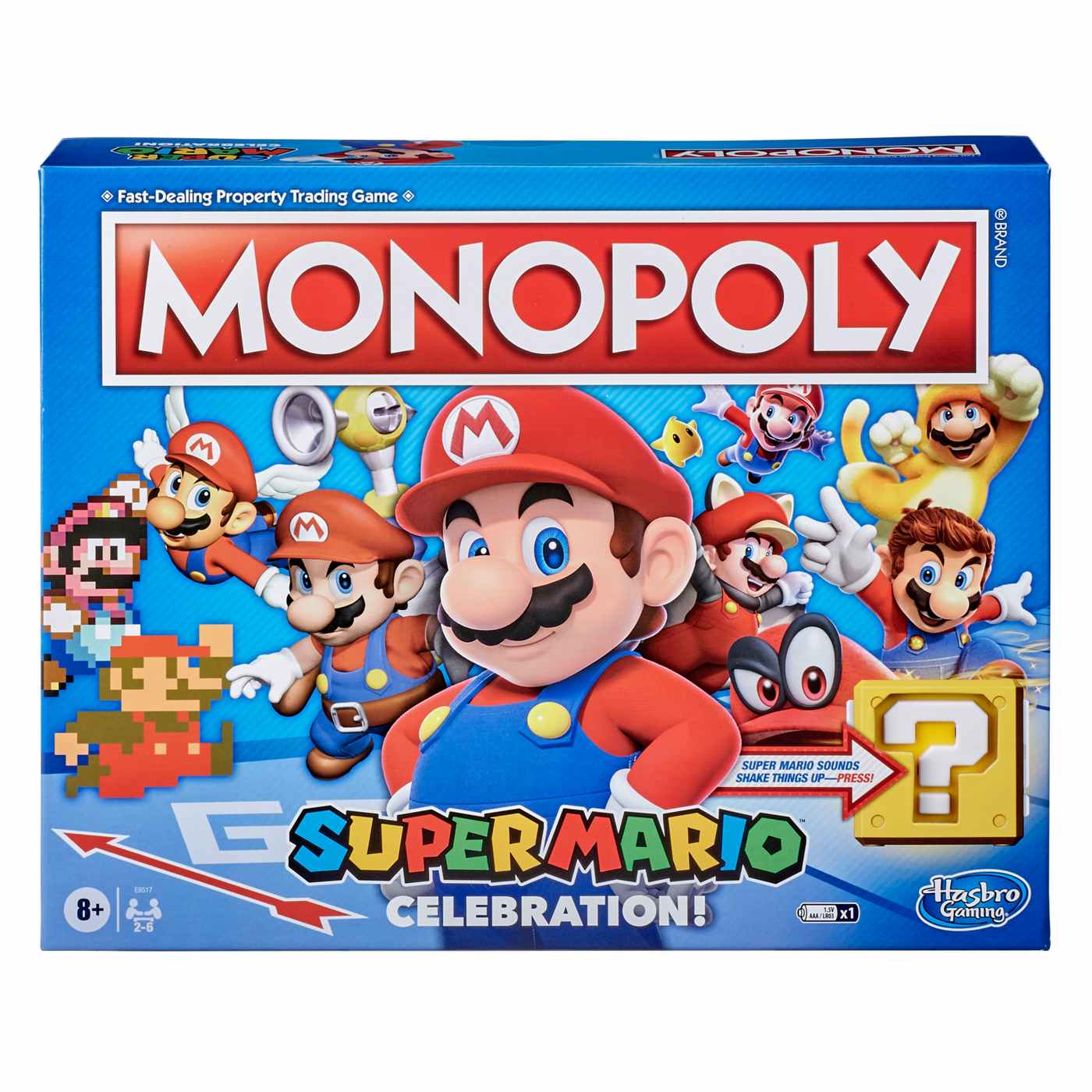 Monopoly Super Mario Celebrations Edition Board Game; image 2 of 2