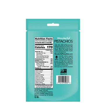 Wonderful No Shell Pistachios - Sea Salt & Vinegar