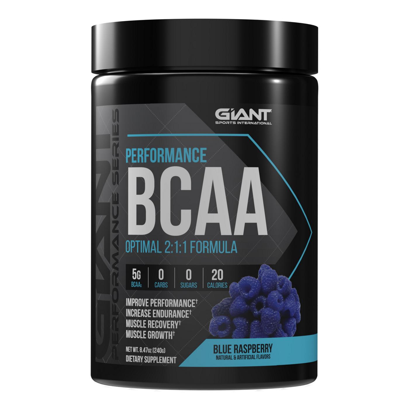 Giant Performance Series BCAA Blue Raspberry; image 1 of 3