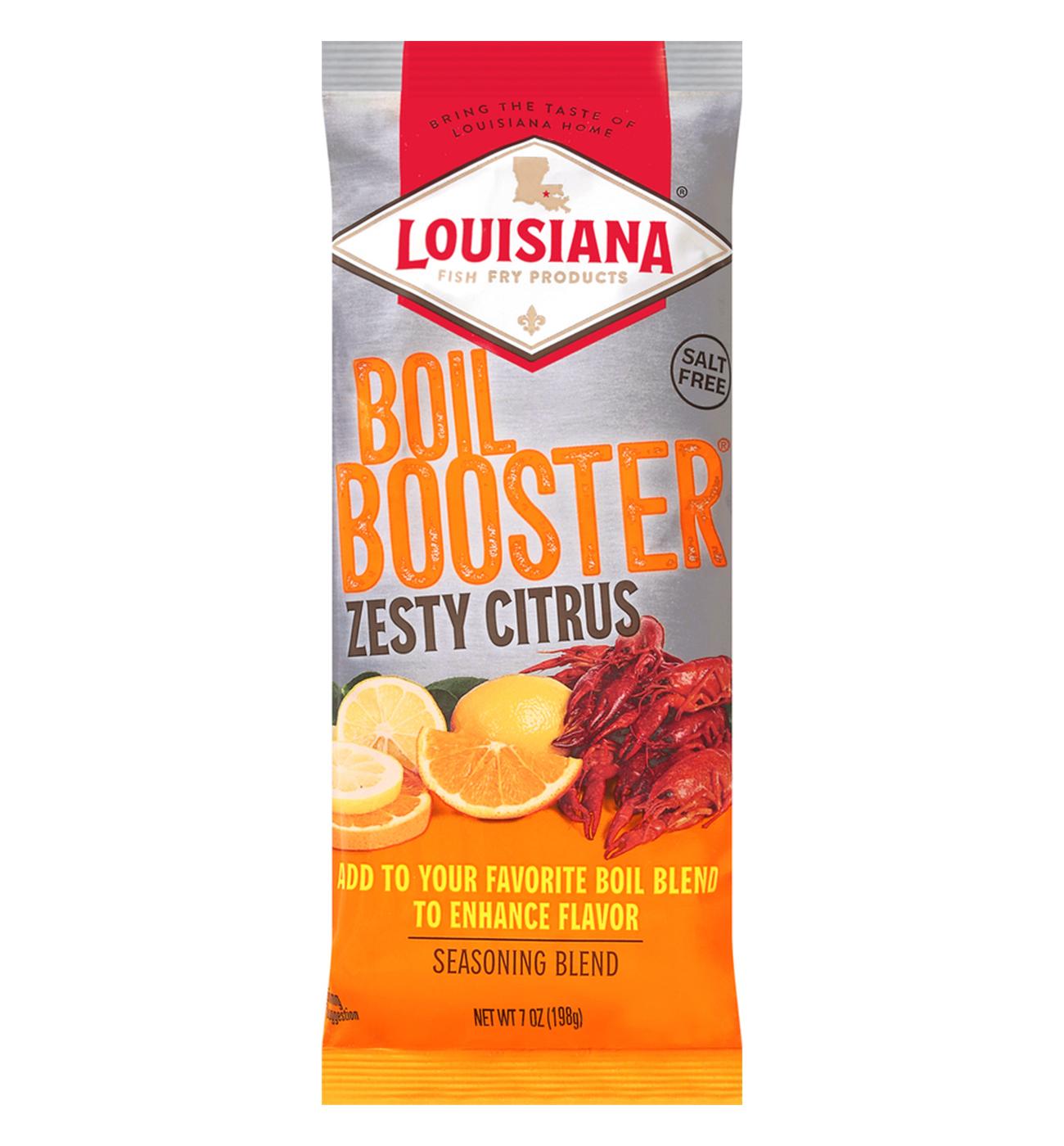 Louisiana Fish Fry Products Salt Free Zesty Citrus Boil Booster Seasoning Blend; image 1 of 3