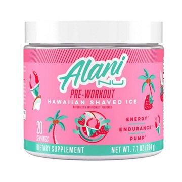 Alani Nu Pre-Workout Supplement - Hawaiian Shaved Ice, 7.1 oz