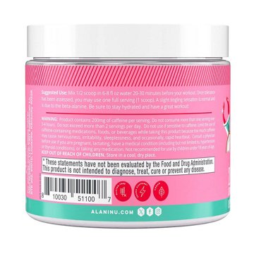 Alani Nu Pre-Workout Supplement - Hawaiian Shaved Ice, 7.1 oz