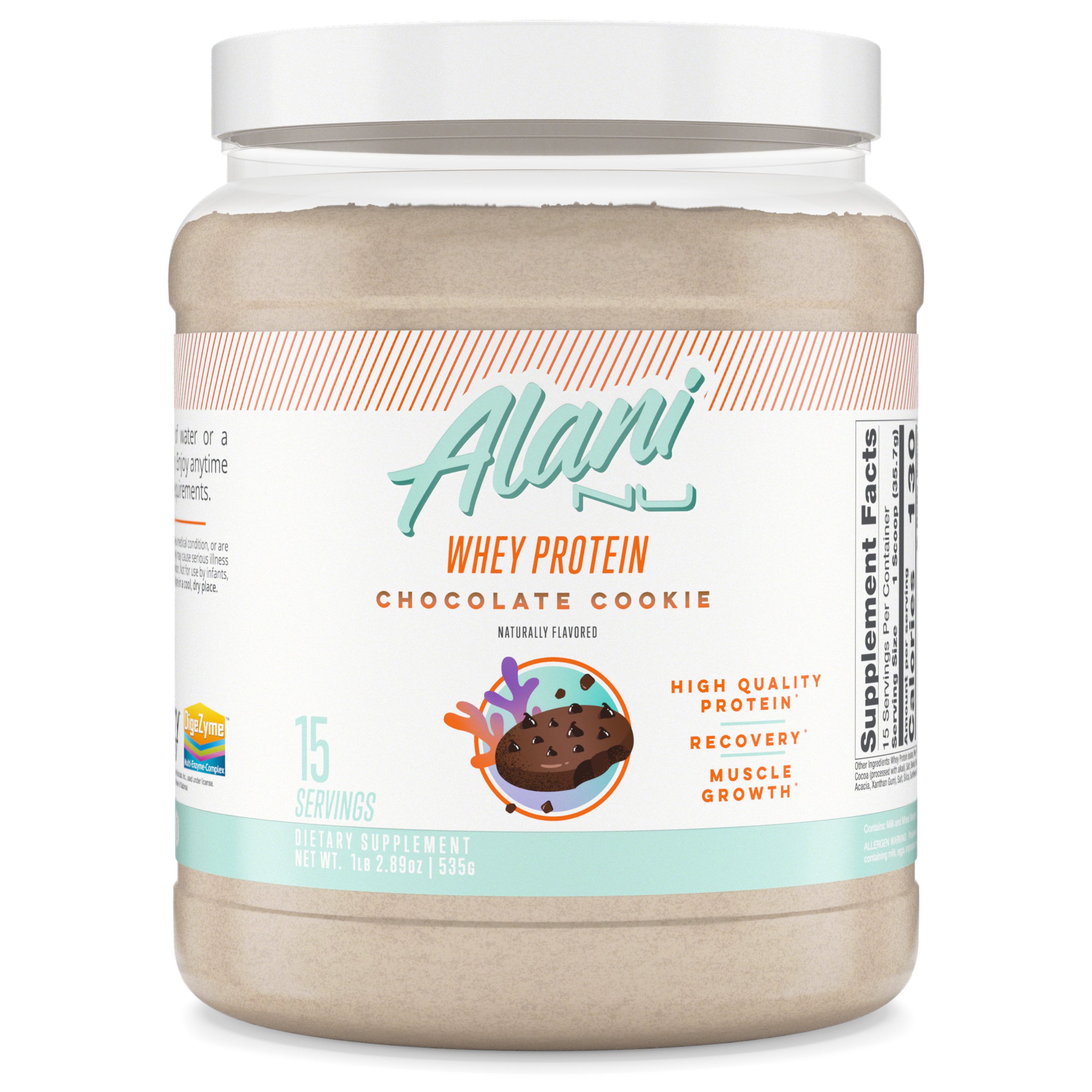 Alani Nu Whey Protein Powder Chocolate Cookie Shop Diet & fitness