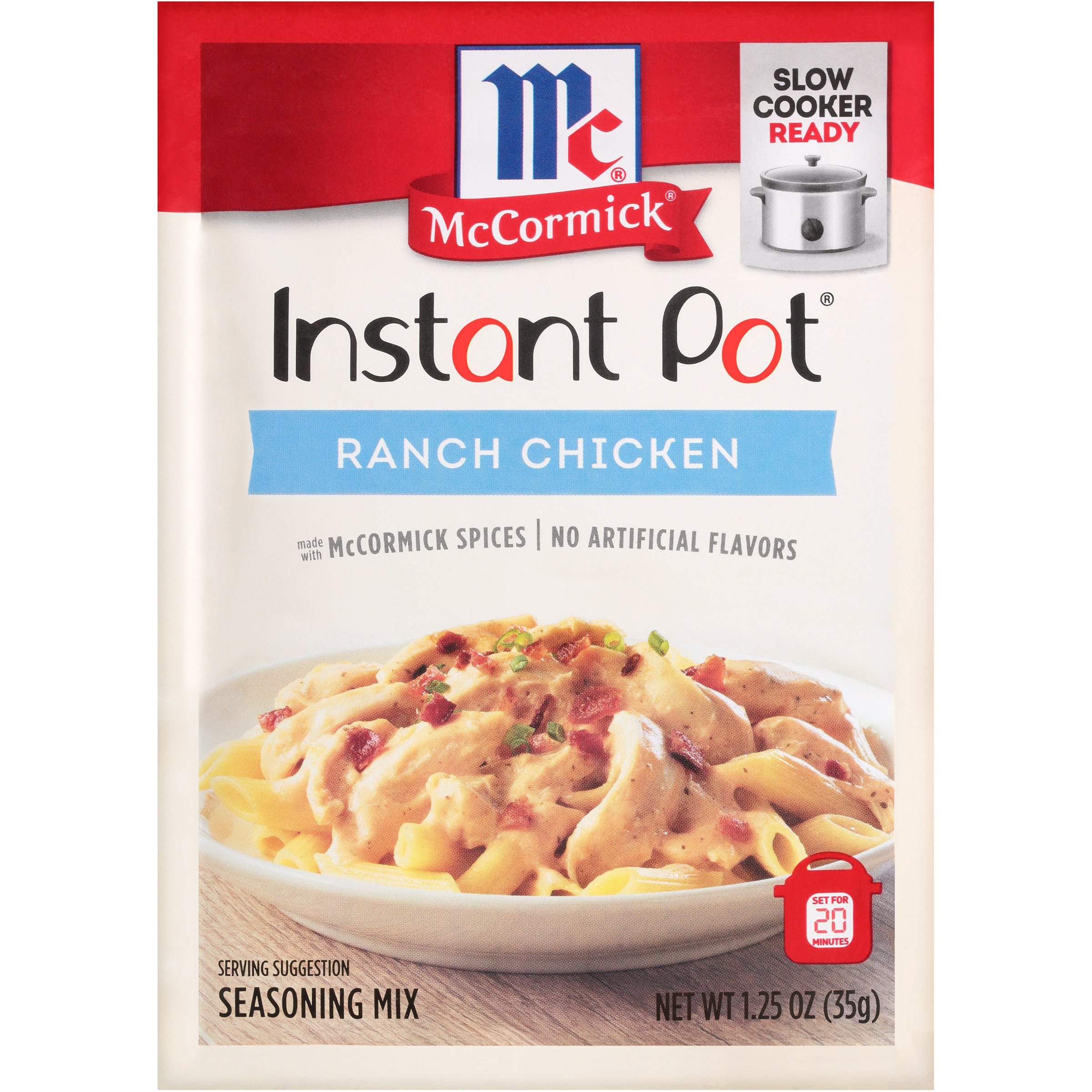 McCormick Instant Pot Ranch Chicken Seasoning Mix - Shop Spice Mixes at  H-E-B