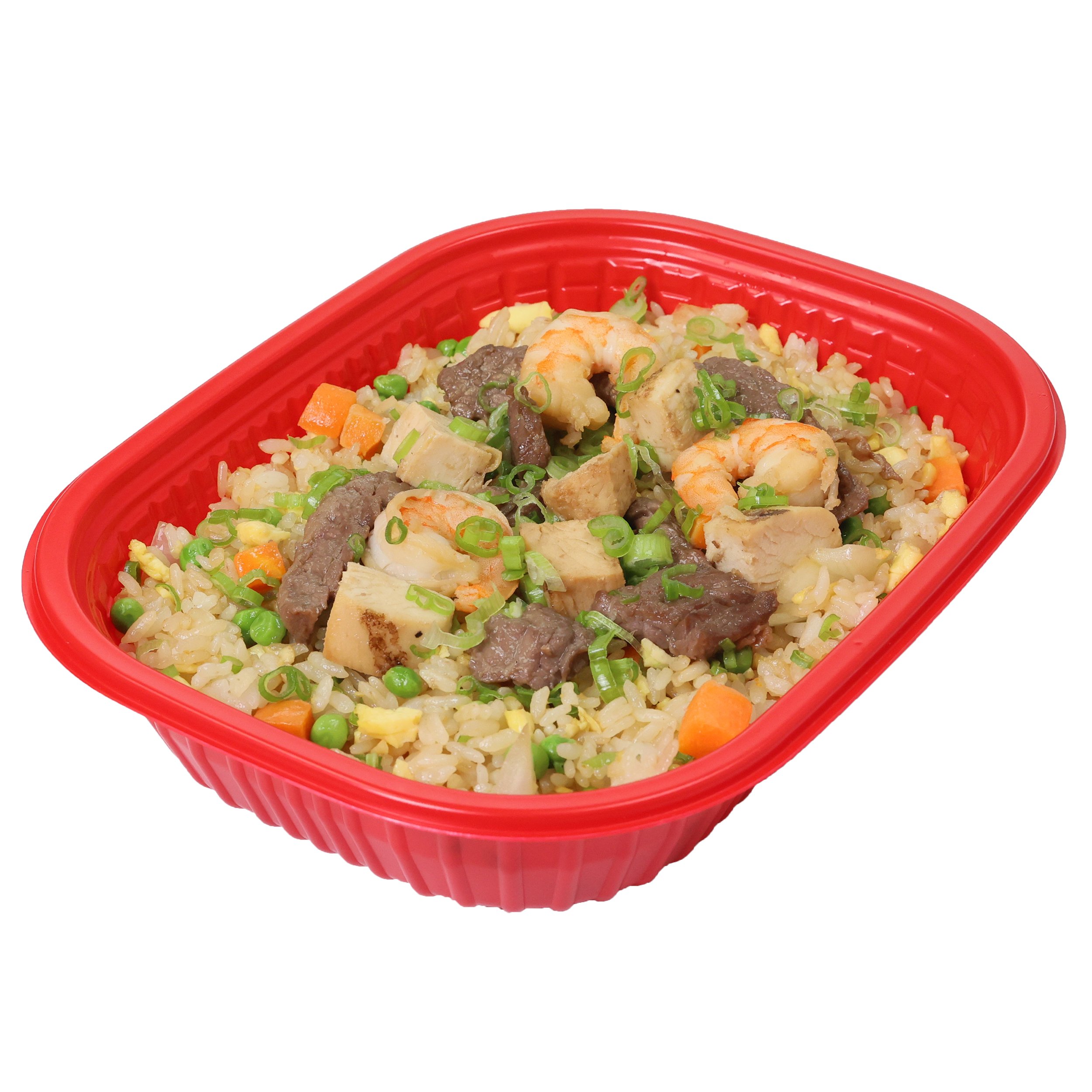 HEB Sushiya Combo Fried Rice Bowl Served Hot Shop Sushi at HEB