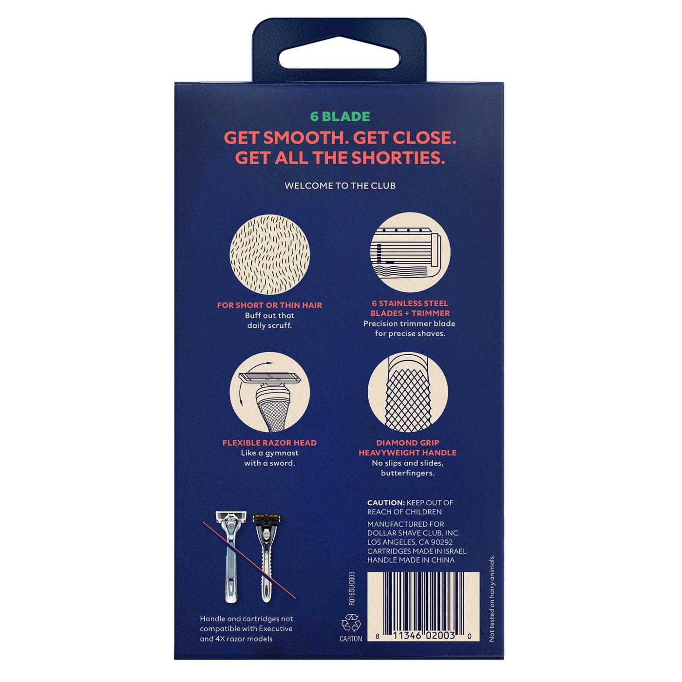 Dollar Shave Club 6Blade Razor Starter Set Shop Razors & Blades at HEB