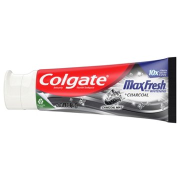 Colgate Max Fresh + Charcoal Anticavity Toothpaste - Charcoal Mint, 6.3 oz