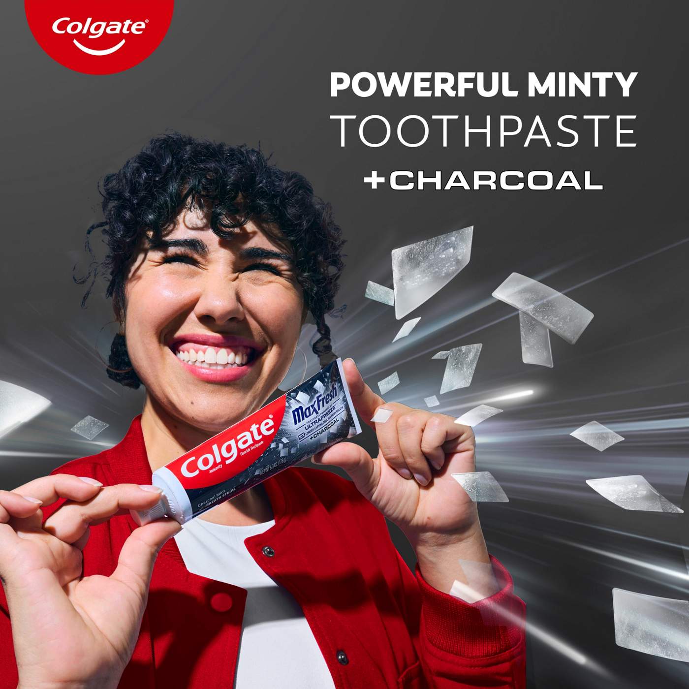 Colgate Max Fresh + Charcoal Anticavity Toothpaste - Charcoal Mint; image 9 of 11