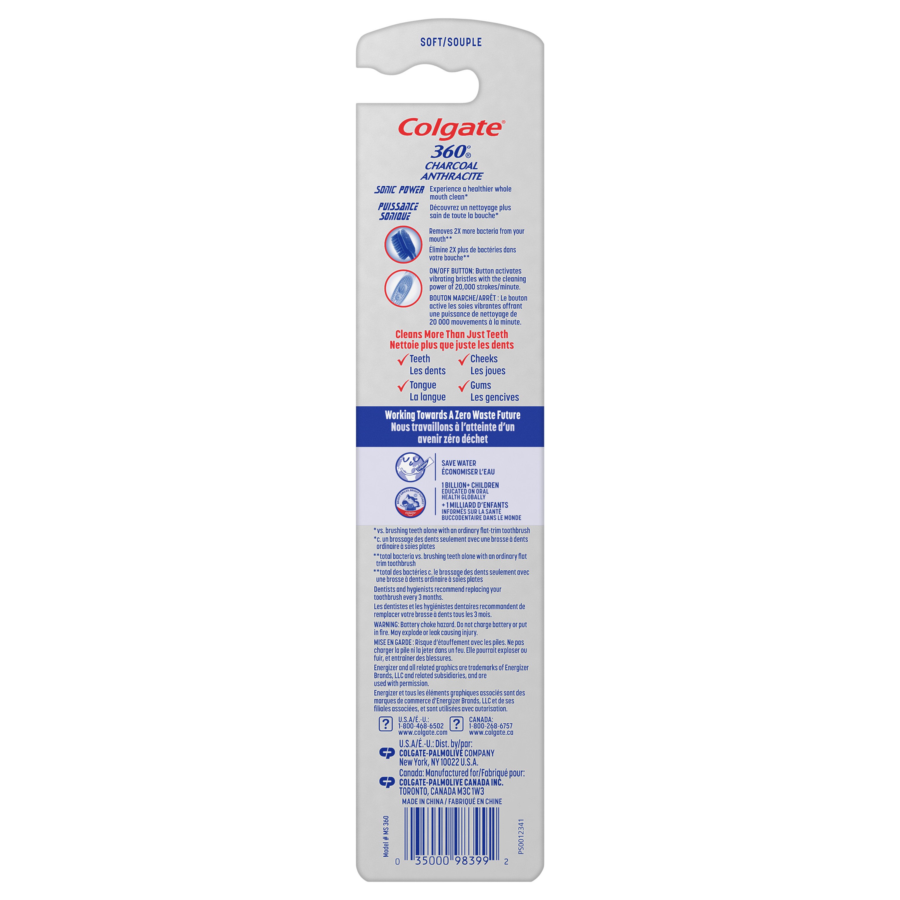 Colgate 360 Sonic Toothbrush - Thumbnail 4