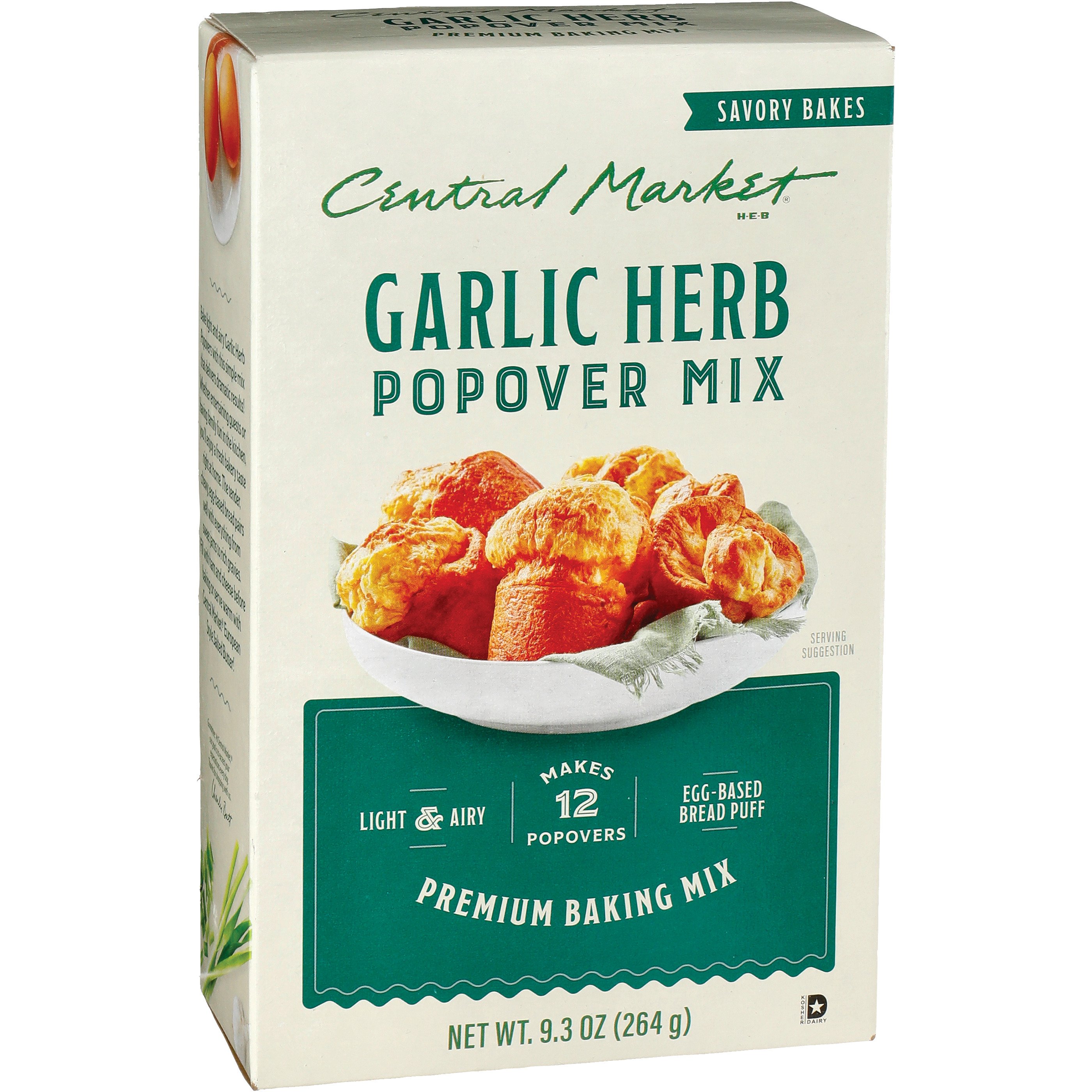 Central Market Garlic Herb Popover Mix Shop Baking Mixes at HEB