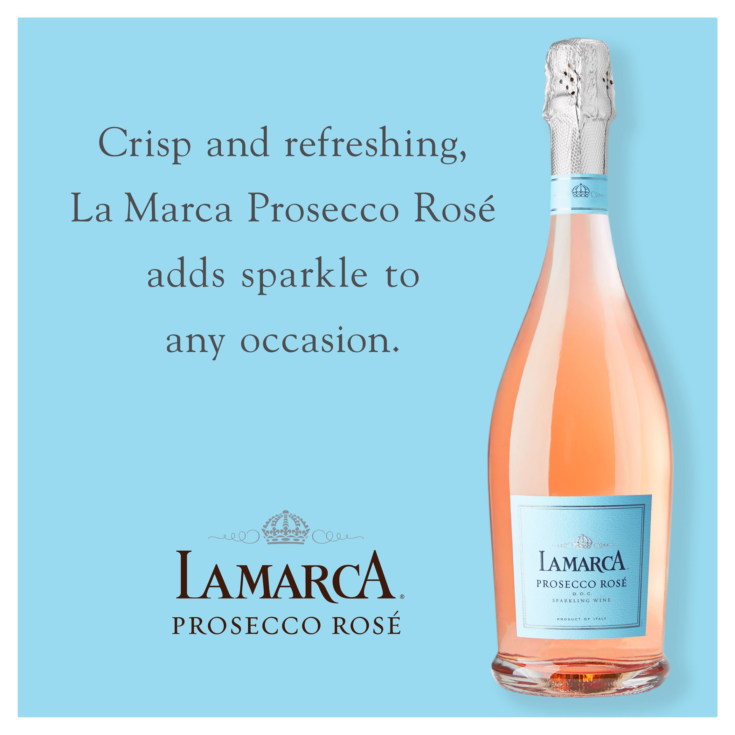 La Marca Rose Prosecco 750ml 11% ABV – BevMo!