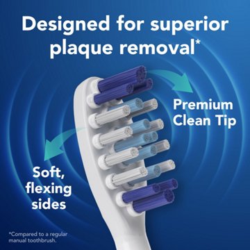 H-E-B SmileSonic Premium Antiplaque Replacement Brush Heads