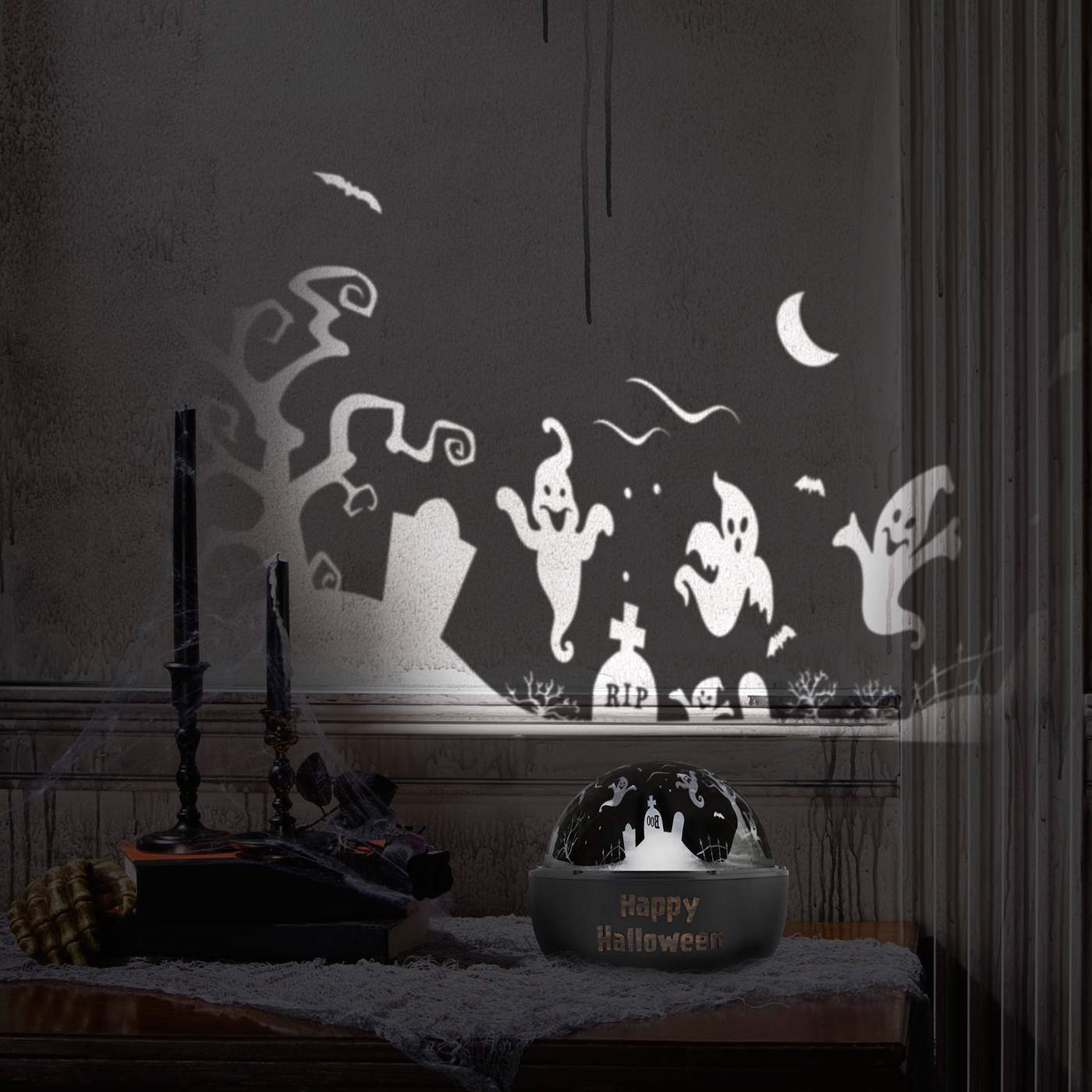 Gemmy Ghost Scene LED ShadowLights Projection; image 6 of 7