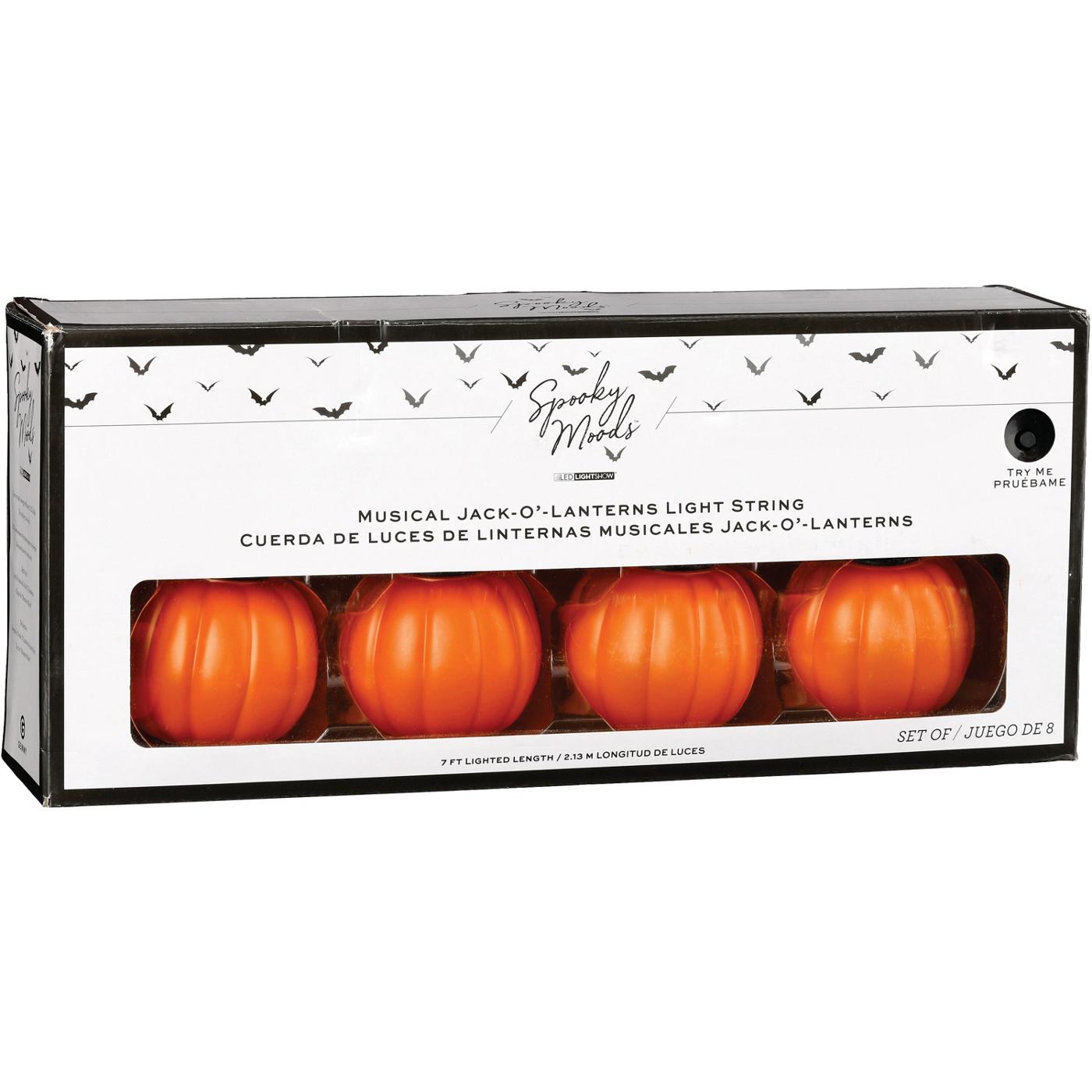 Spooky Moods Musical JackO'Lanterns Halloween String Lights Shop