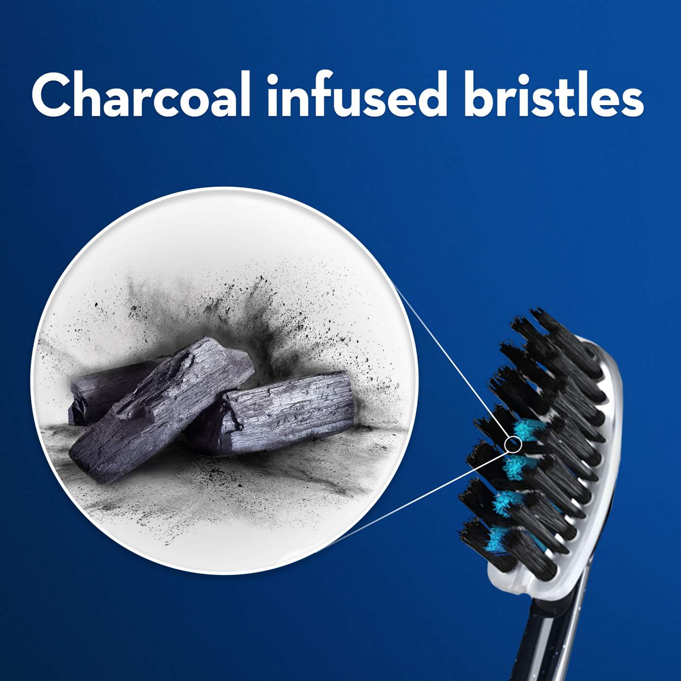 Oral-B Pro-Flex Charcoal Medium Toothbrush; image 2 of 8