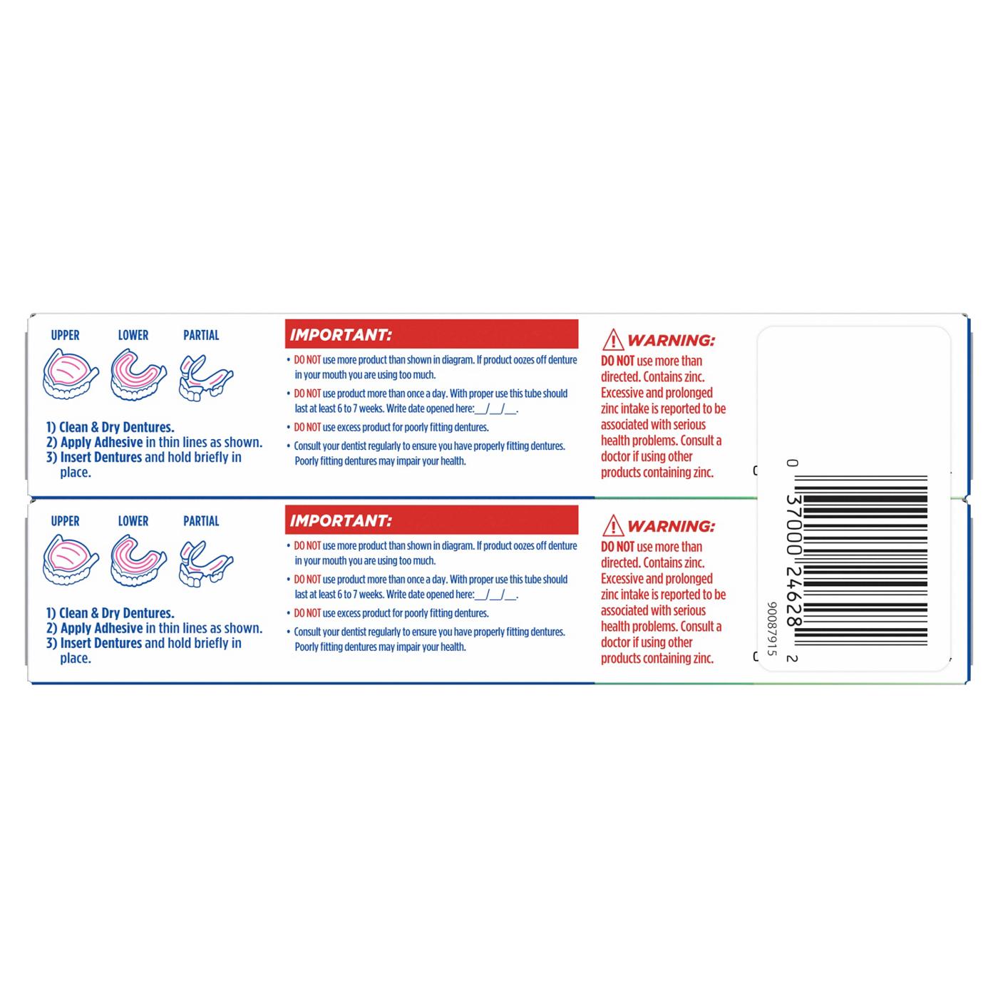 Fixodent Plus Scope Precision Hold & Seal Denture Adhesive Cream, 2 Pk; image 9 of 10