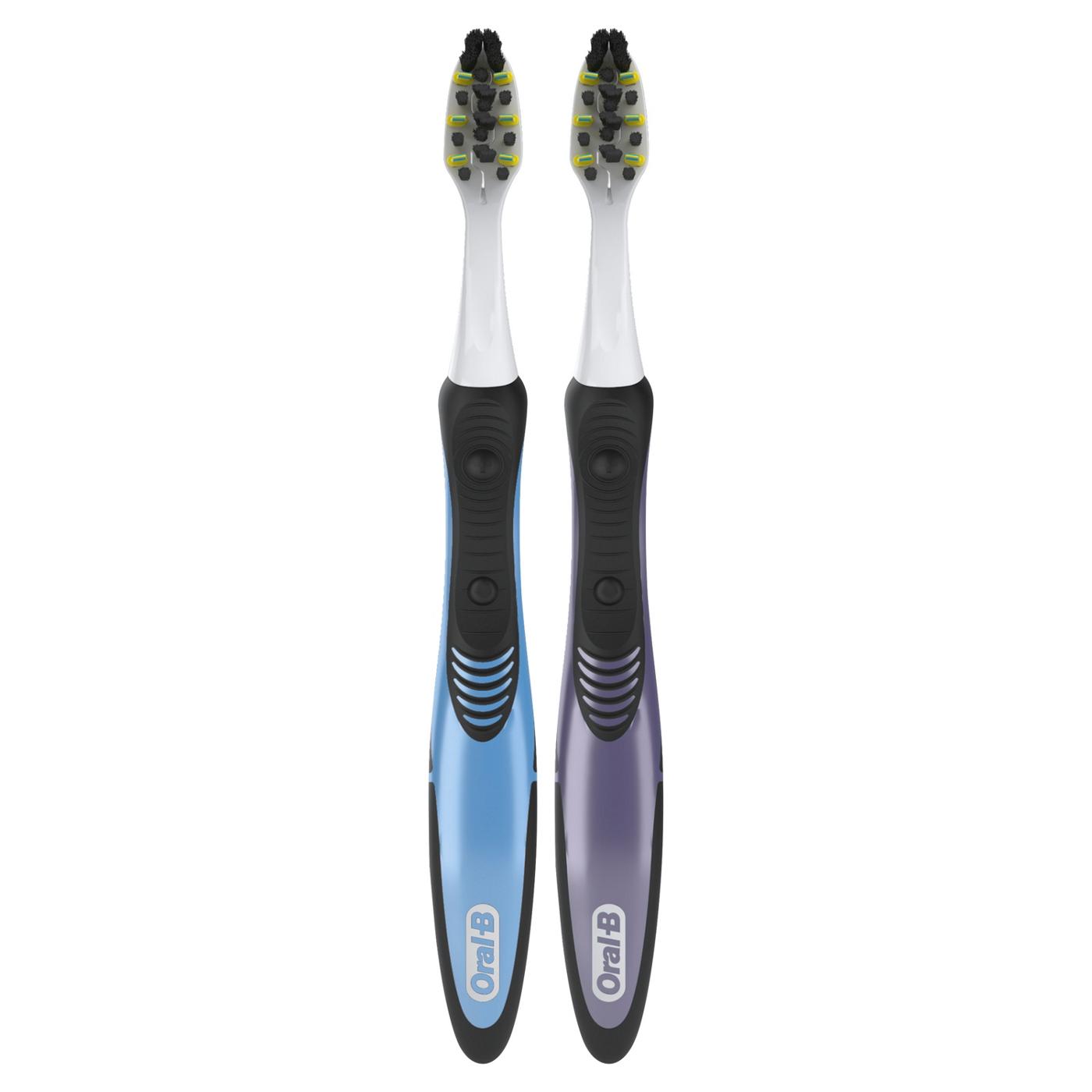 Oral-B Pulsar Charcoal Infused Battery Powered Soft Toothbrush; image 8 of 9