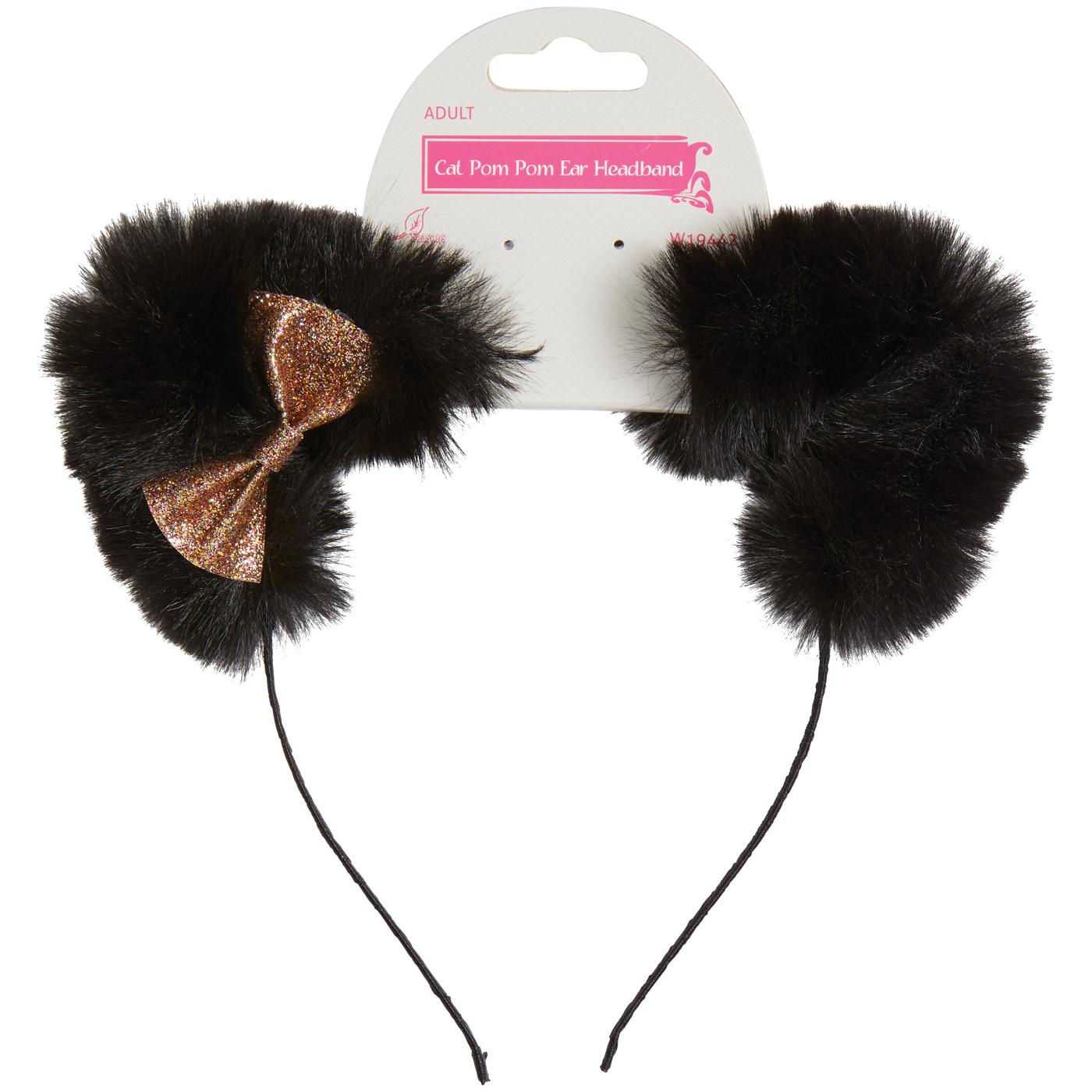 Seasons Cat Pom Pom Ears - Assorted; image 1 of 2