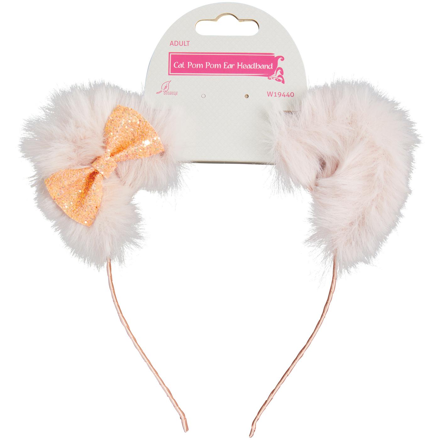 Seasons Cat Pom Pom Ears - Assorted; image 2 of 2