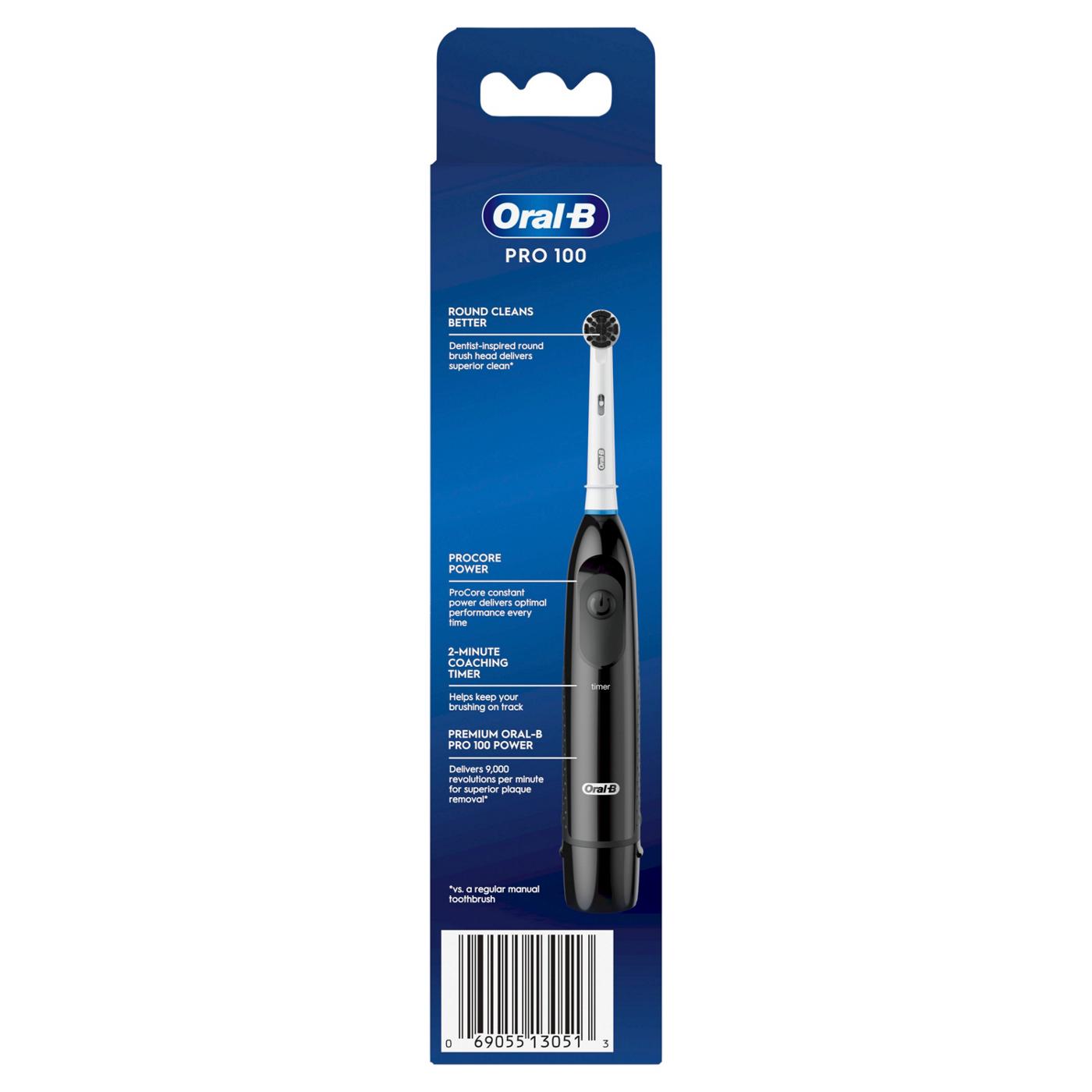 Oral-B Charcoal Clinical Battery Powered Toothbrush; image 8 of 8