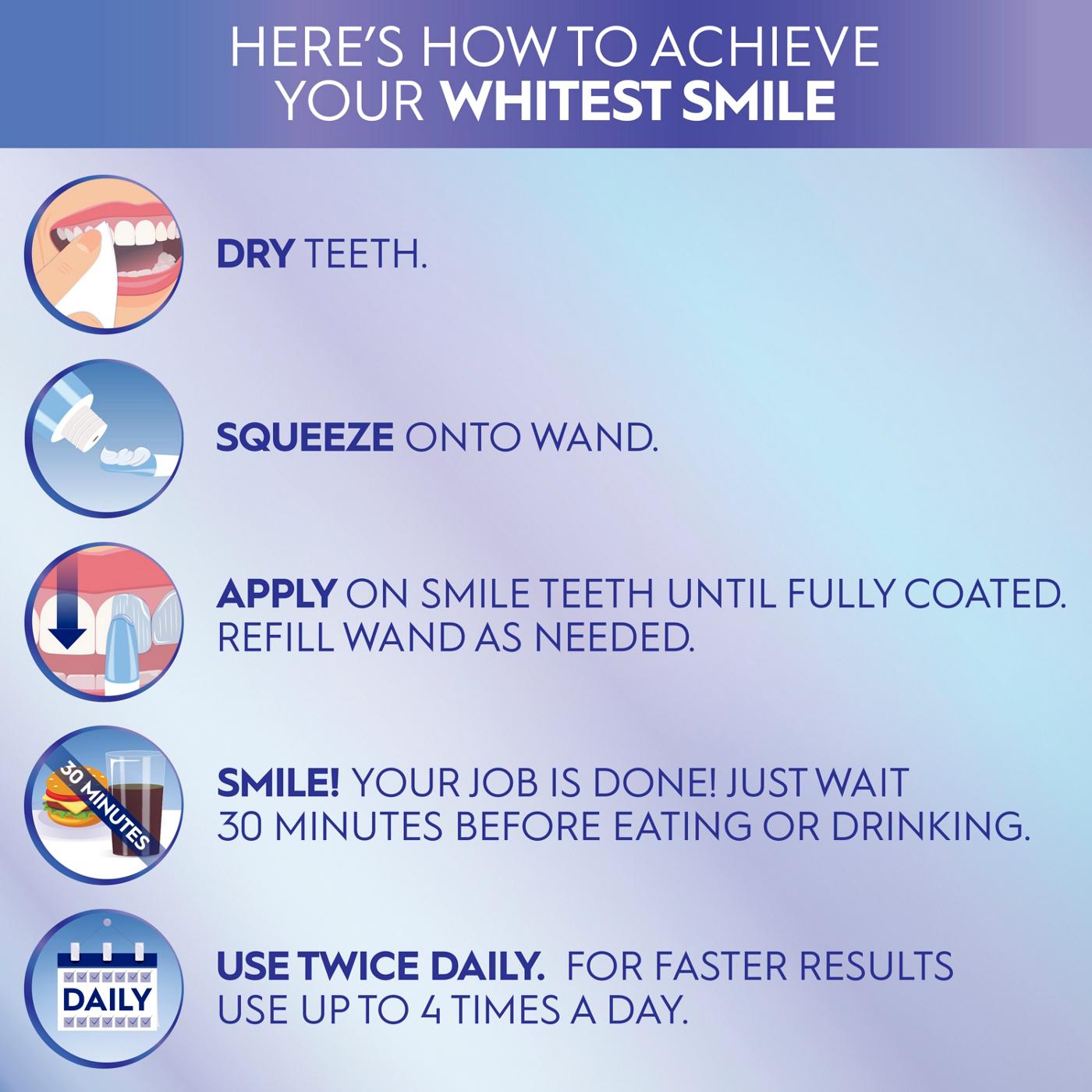 Crest 3D White Apply & Go Daily Whitening Serum Kit - Fresh Mint; image 2 of 10