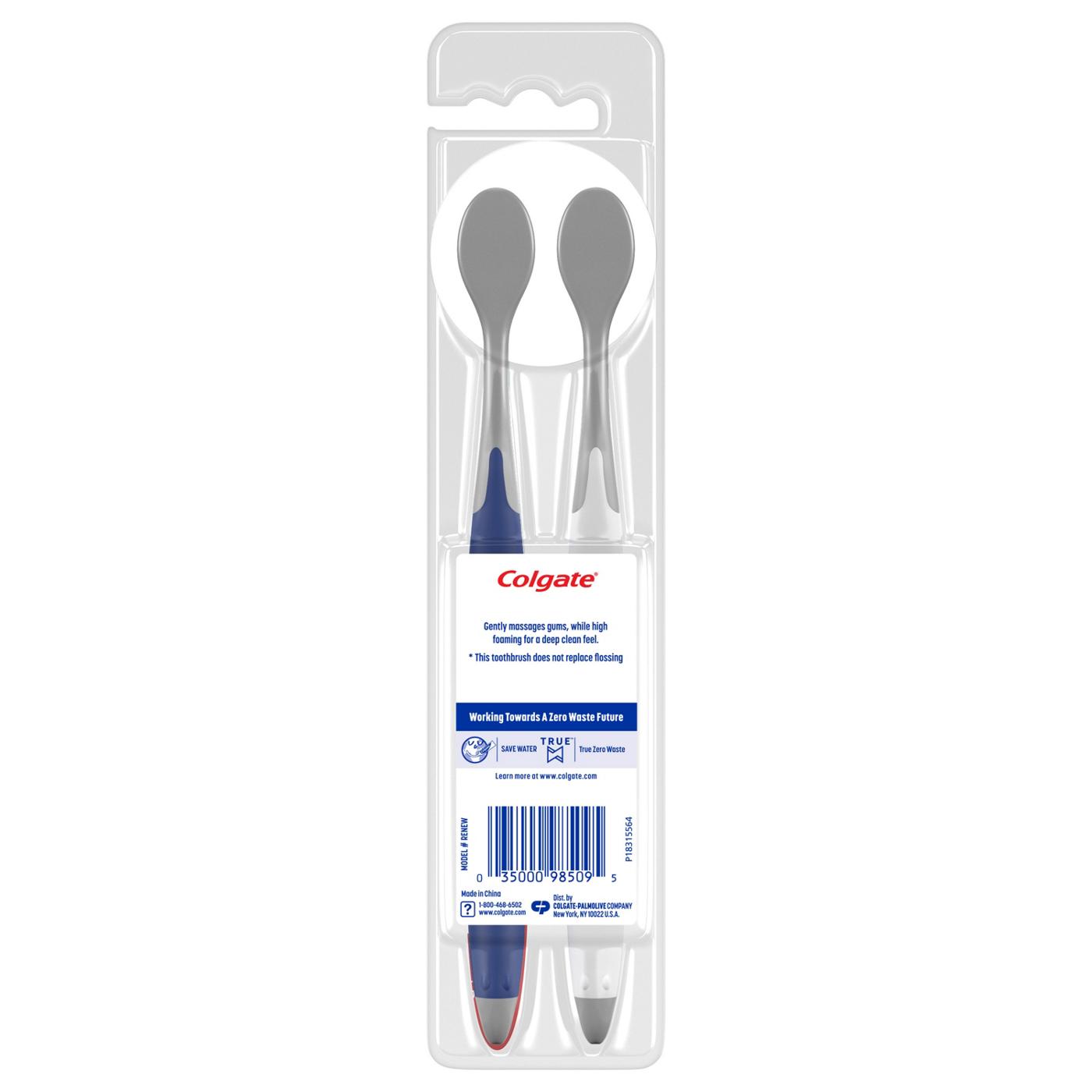 Colgate Renewal Ultra Soft Toothbrushes; image 2 of 3