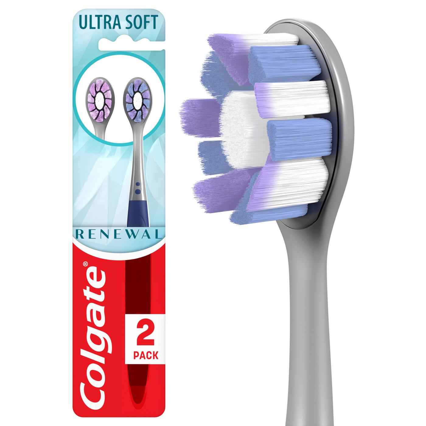 Colgate Renewal Ultra Soft Toothbrushes; image 3 of 3