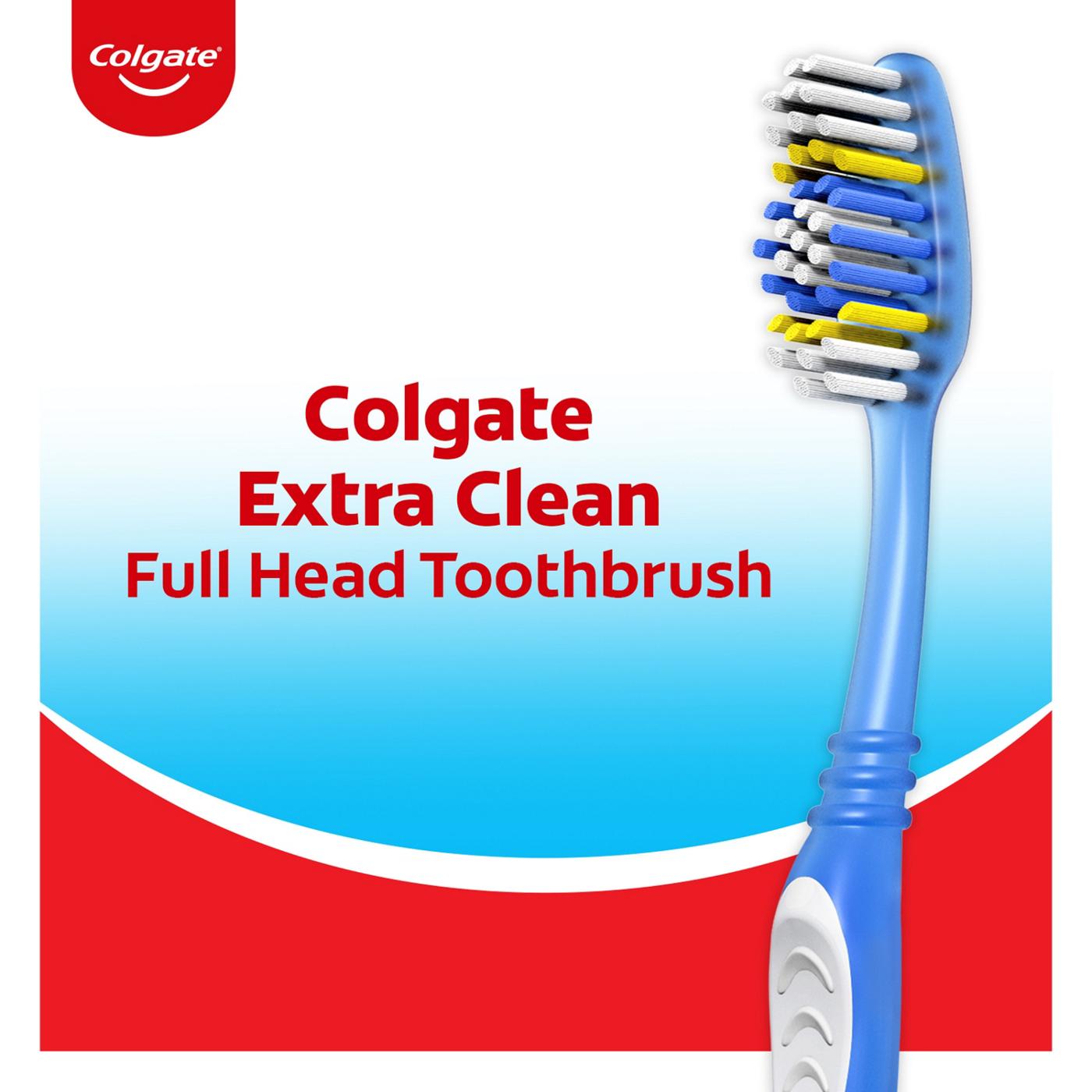 Colgate Extra Clean Toothbrushes - Soft; image 2 of 9
