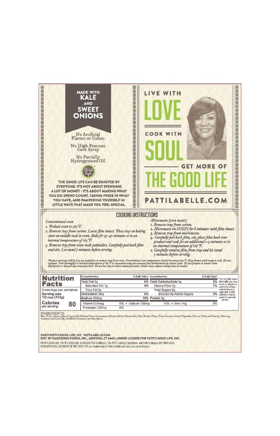 Patti's Good Life Southern Style Greens; image 4 of 4