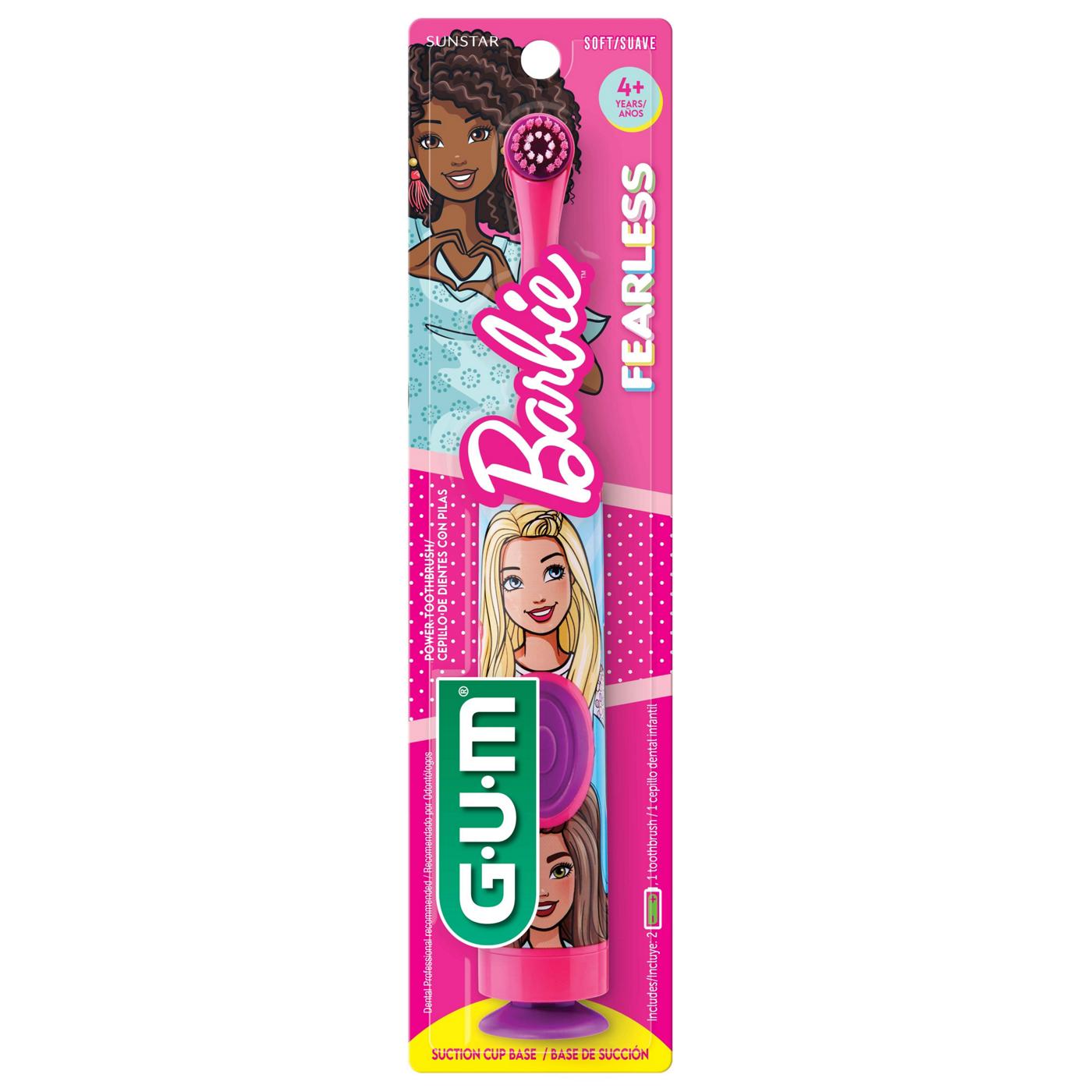 GUM Barbie Battery Powered Soft Toothbrush; image 6 of 7